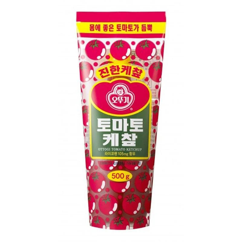 Otoki Ottogi Korean Tomato Ketchup 500g 오뚜가 토마토 케찹 K-Food KFood Sauce