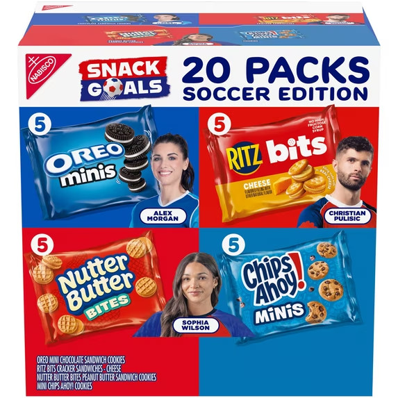 Nabisco Classic Mix Variety Pack, OREO Mini, CHIPS AHOY! Mini, Nutter Butter