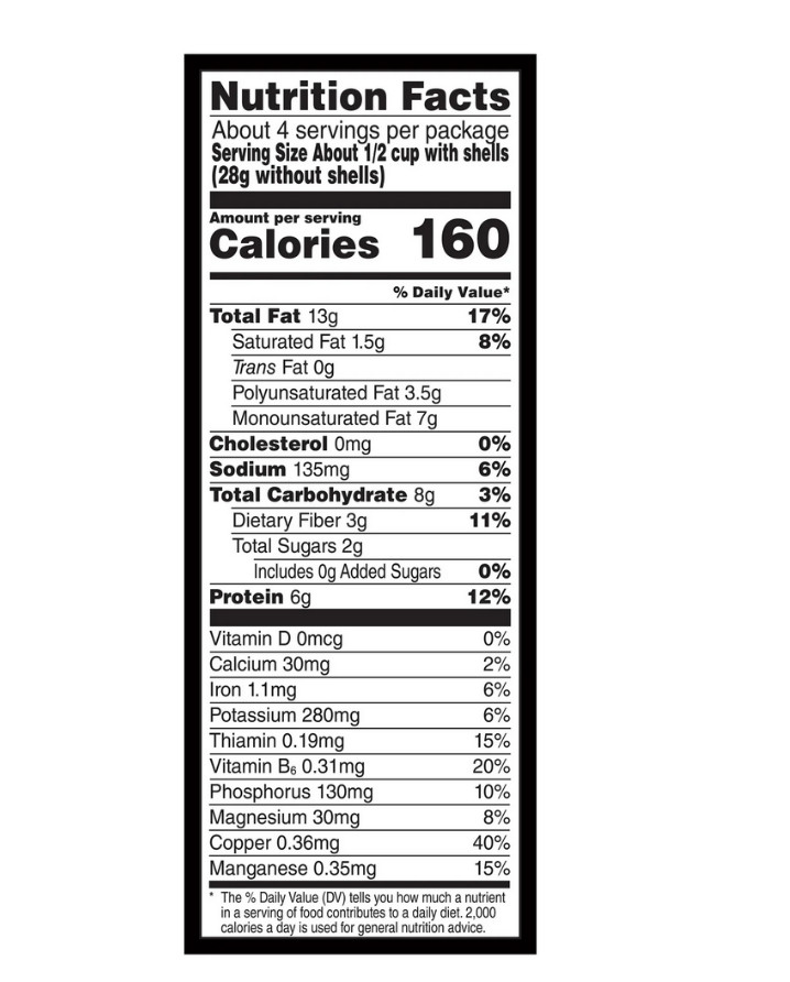 Wonderful Pistachios, In-Shell Roasted & Salted Nuts, 8 Ounce Resealable Bag