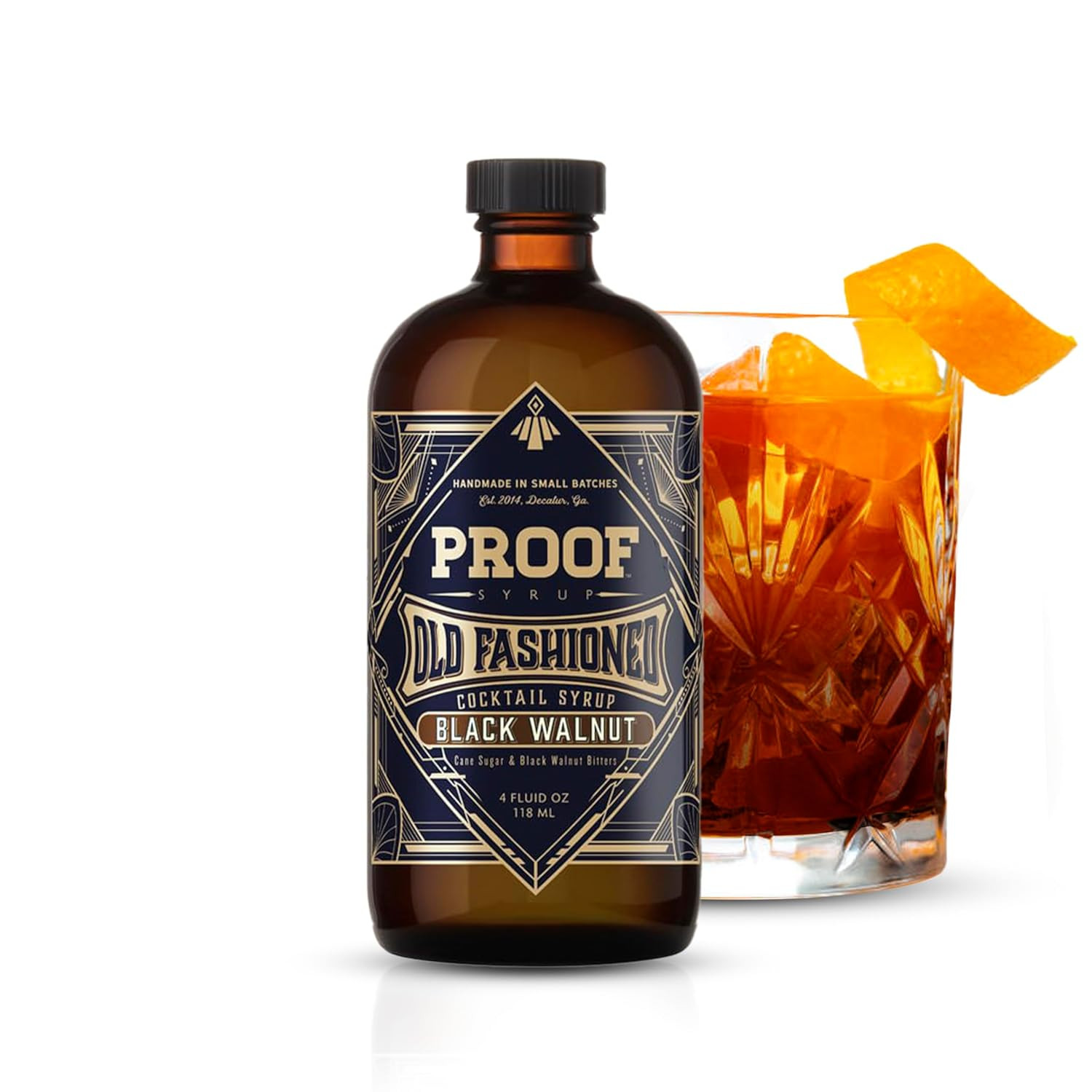 Proof Syrup – Old Fashioned Cocktail Mix – Made with Real Bitters & Cane Sugar