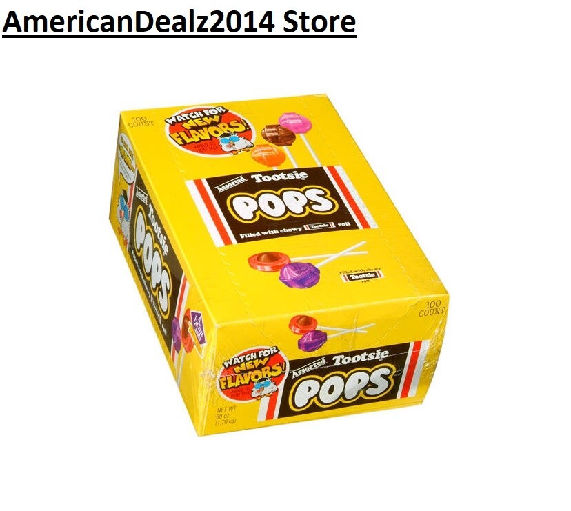 New Tootsie Pops Flavors (60 oz., 100 ct.) FREE SHIPPING