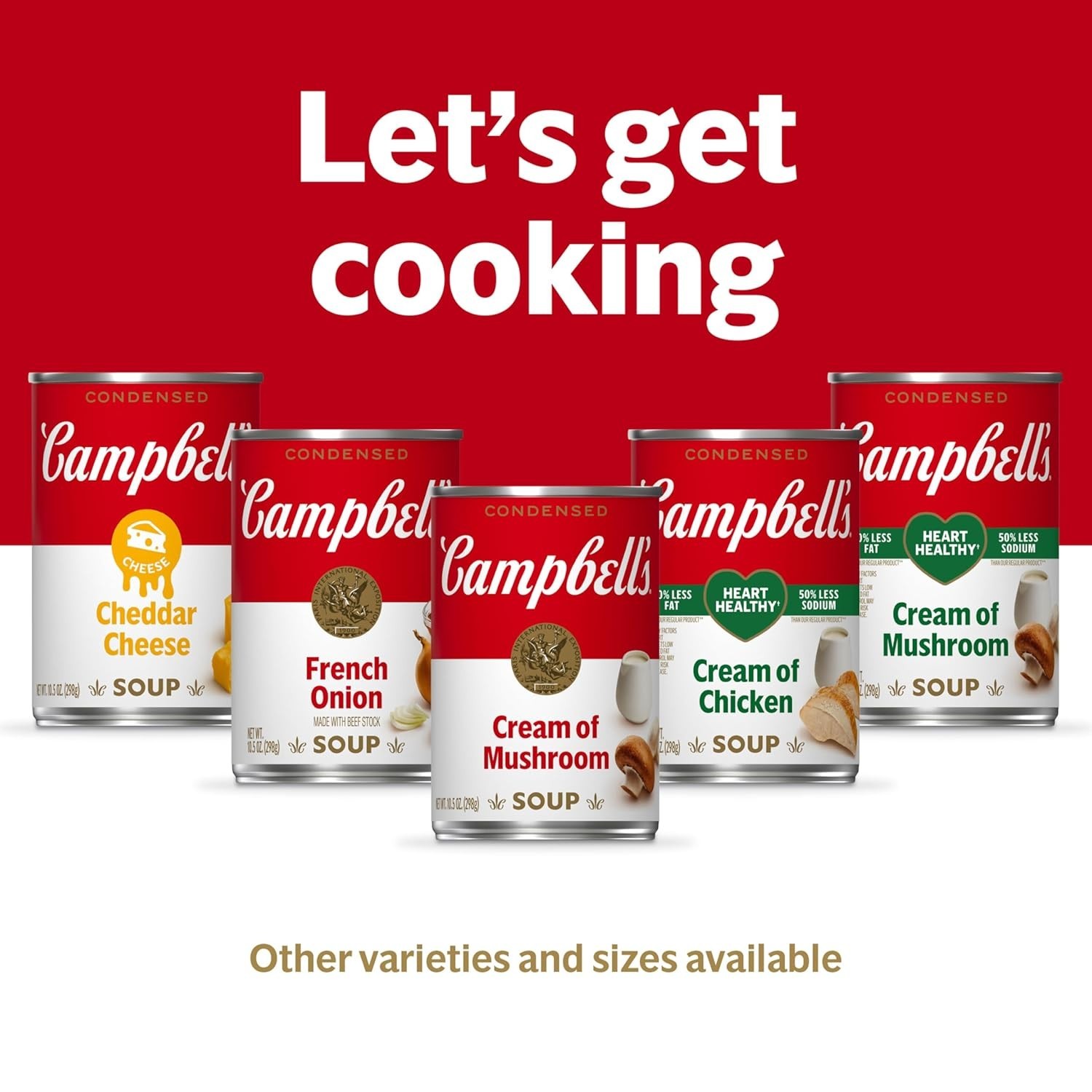 10.5 oz Campbell’s Cream of Mushroom Soup – Vegetarian & Versatile Ingredient