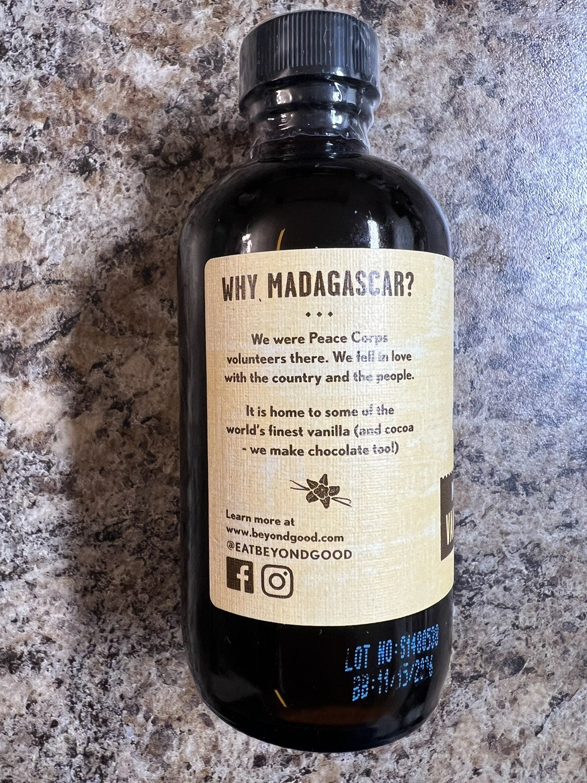 Beyond Good Madagascar vanilla extract
