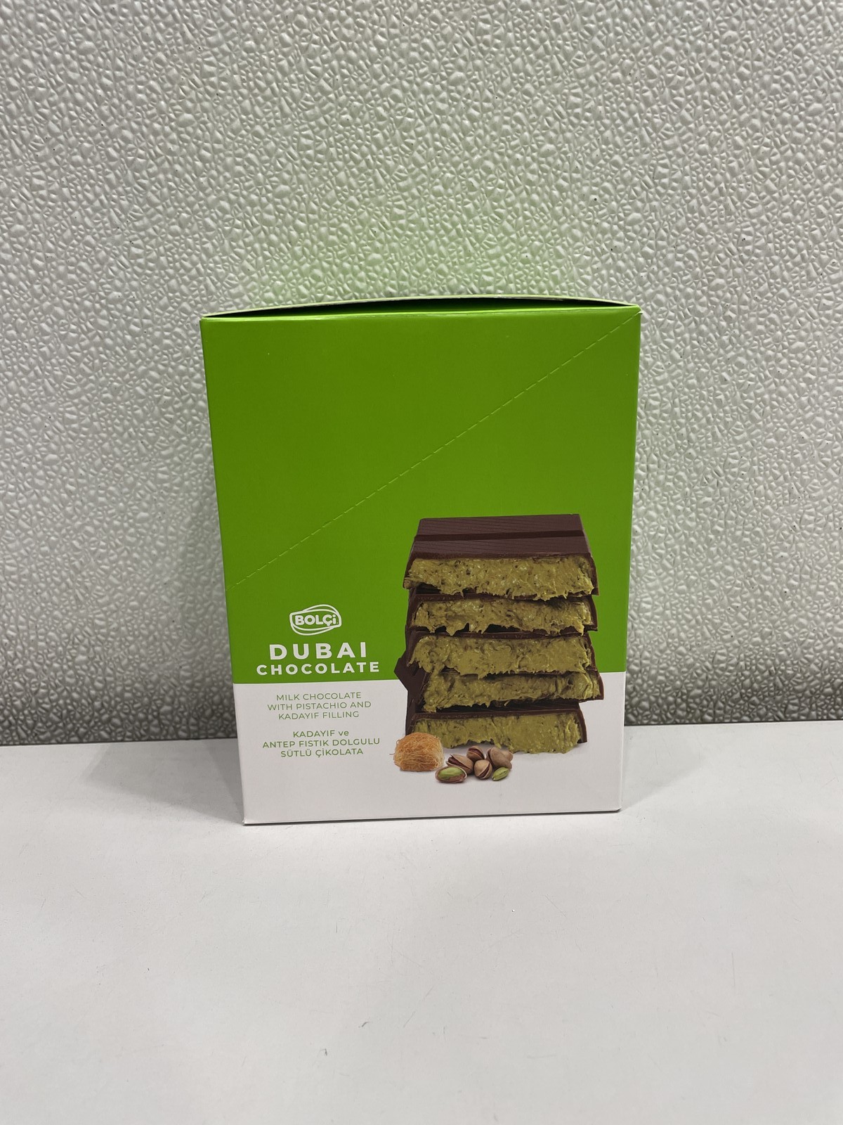 Lot Of 6 Bolci Dubai Chocolate With Kadayif & Pistachio Filling 7.05 oz, 08/2027