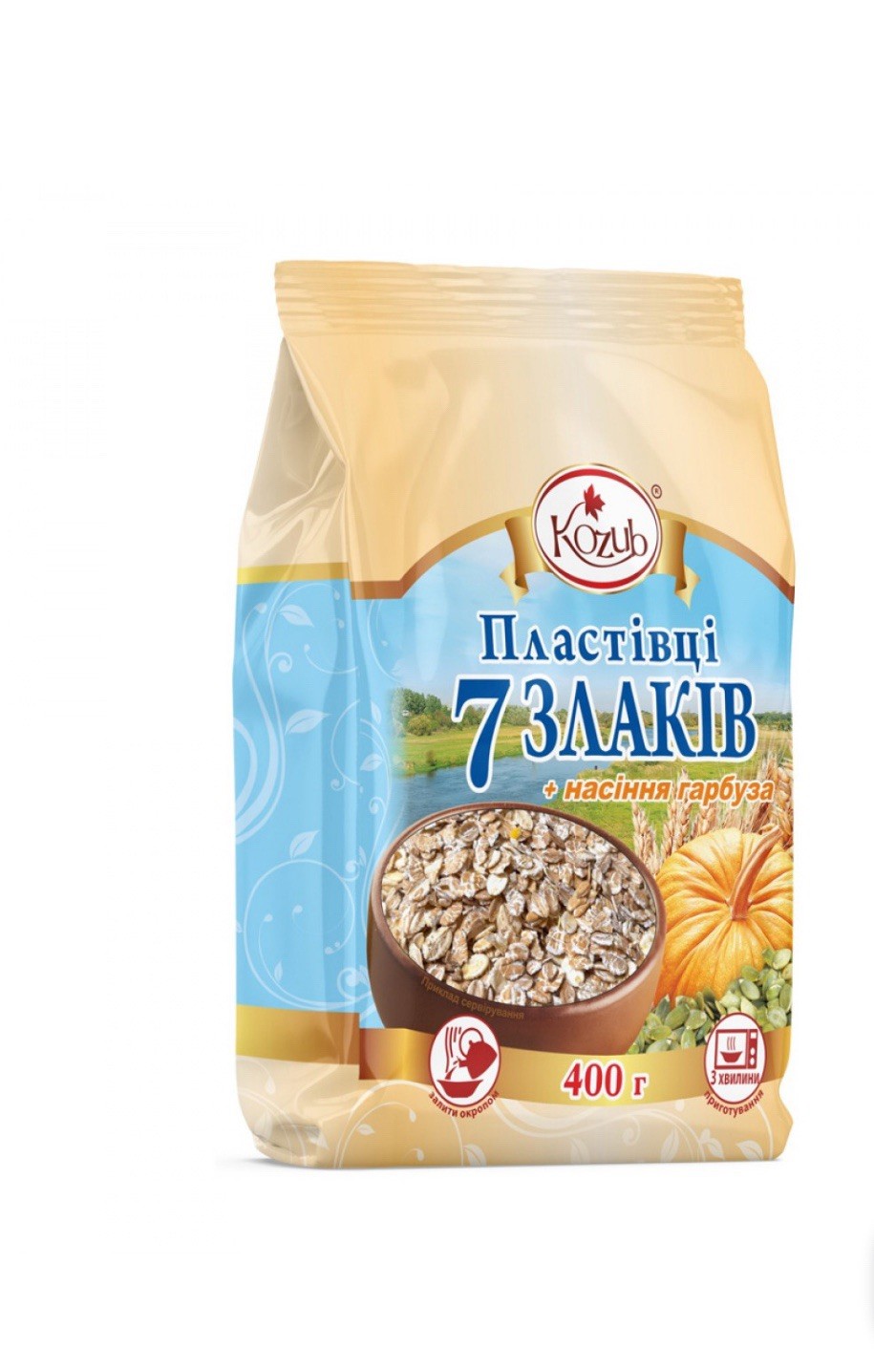 7 Whole Grain Flakes + Pumpkin Seeds 1.6kg Breakfast Mix