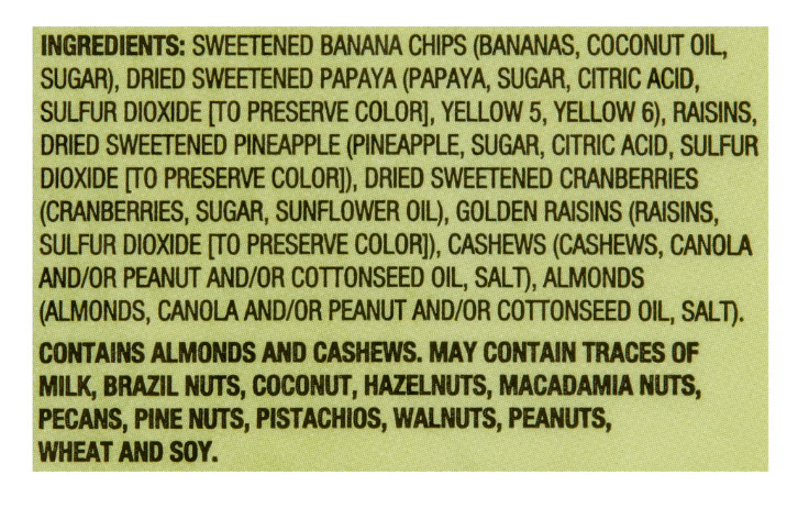 Great Value Tropical Trail Mix, 26 oz