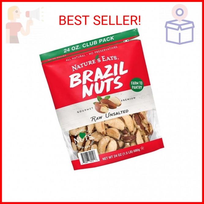 Nature’s Eats Brazil Nuts 24oz