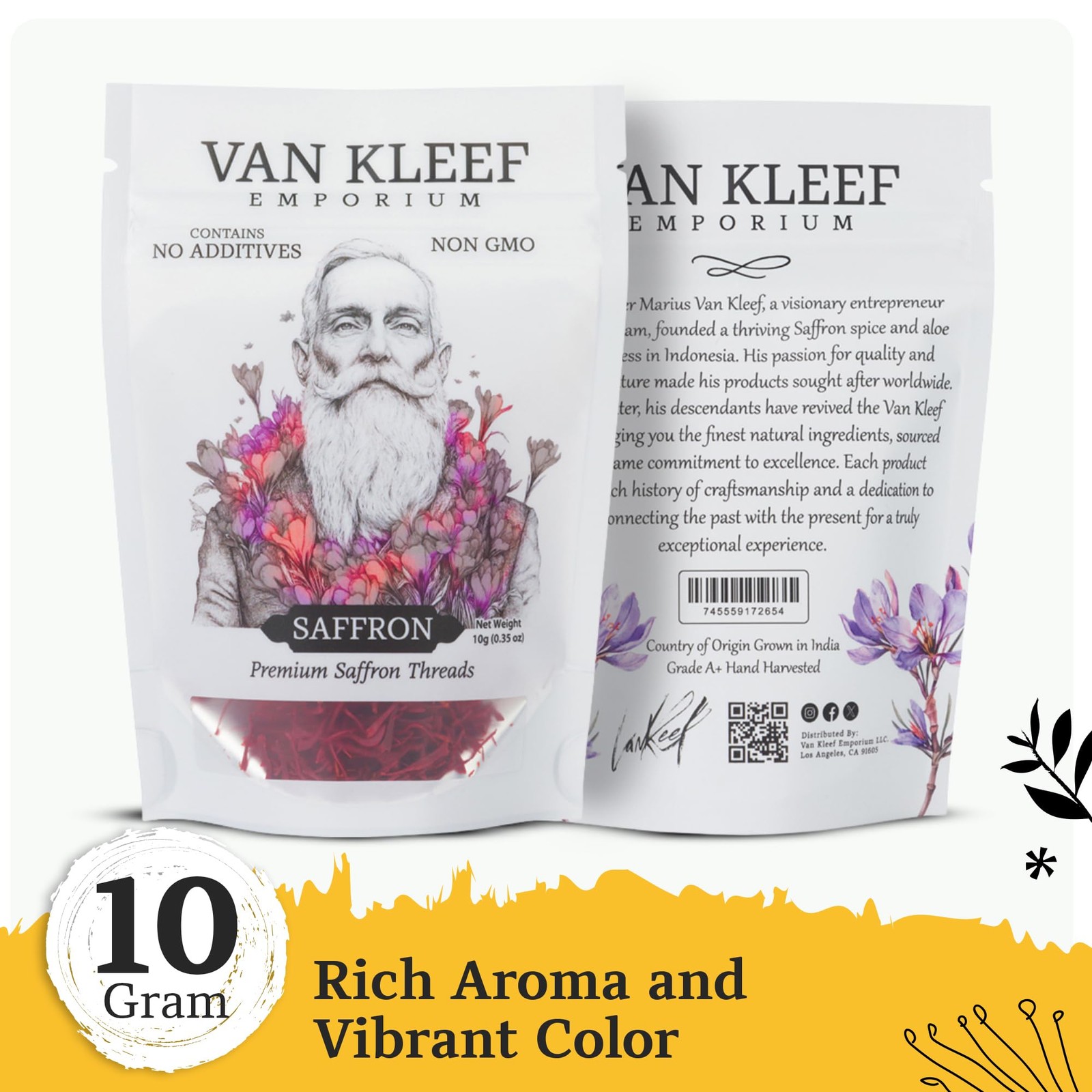 Superior Saffron Threads (Super Negin) Premium grade Saffron Spice for Paella…