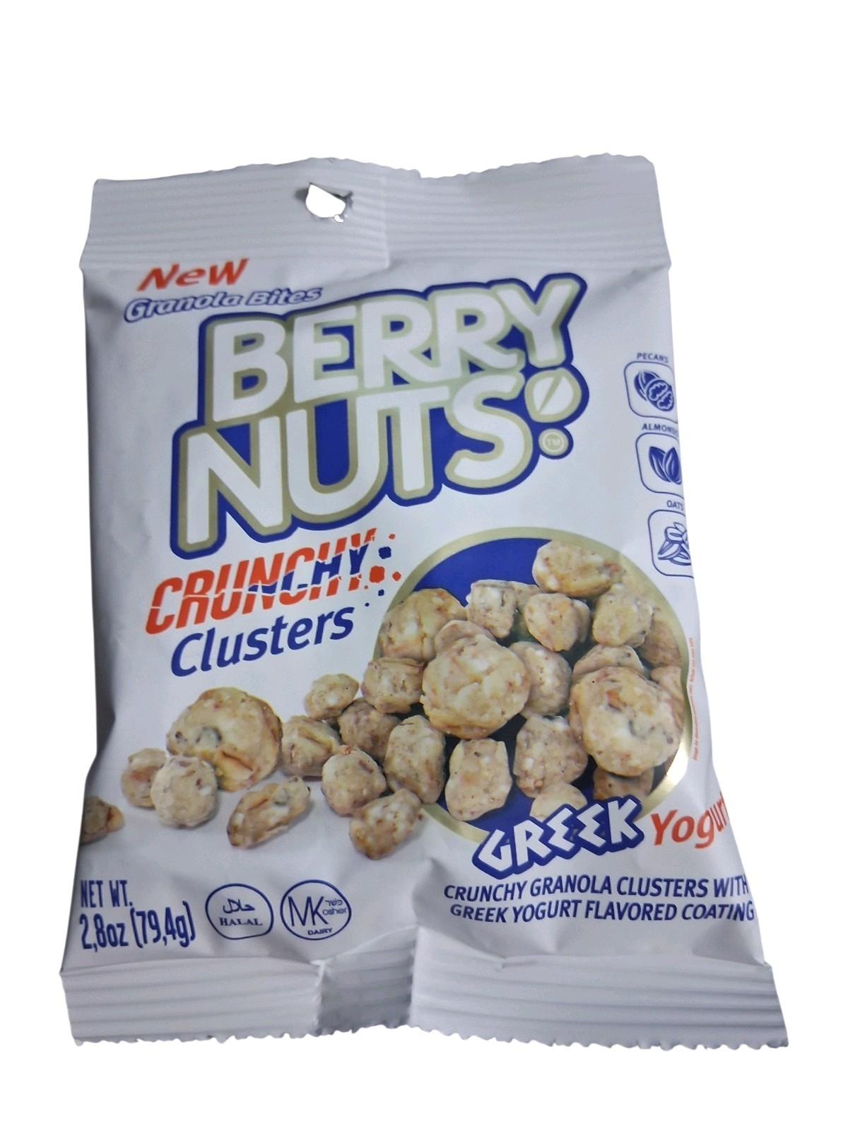 Berry Nuts Crunchy Clusters Granola Bites, Greek Yogurt Flavor, 2.8 oz