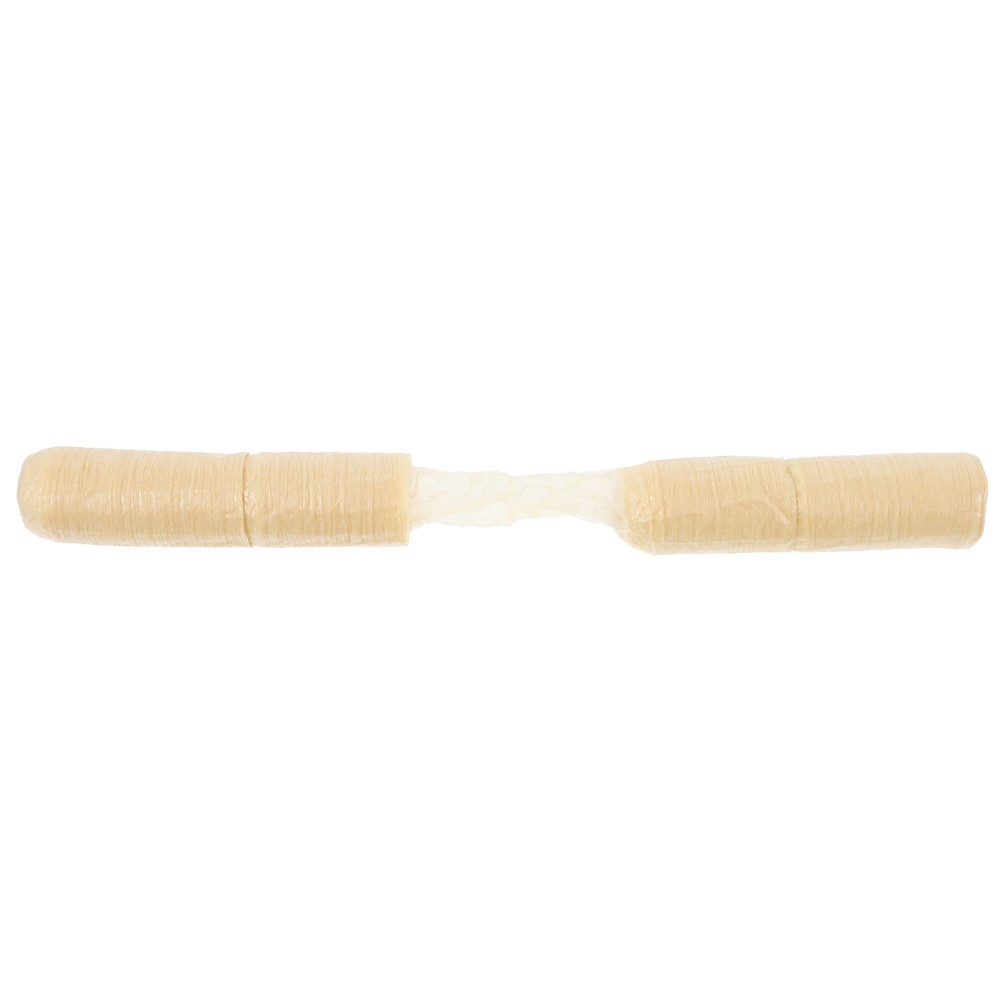 1 Set Reusable Sausage Casings Collagen Material Beige for Kitchen Use
