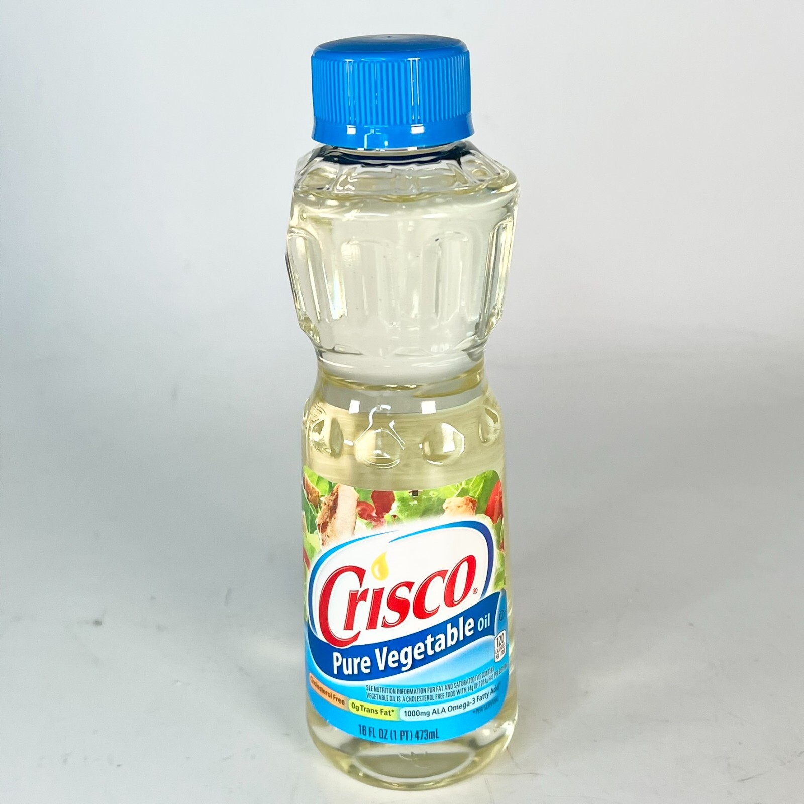 Crisco Pure Vegetable cooking Oil 16 fl oz / 1 pt / 473ml Sealed New
