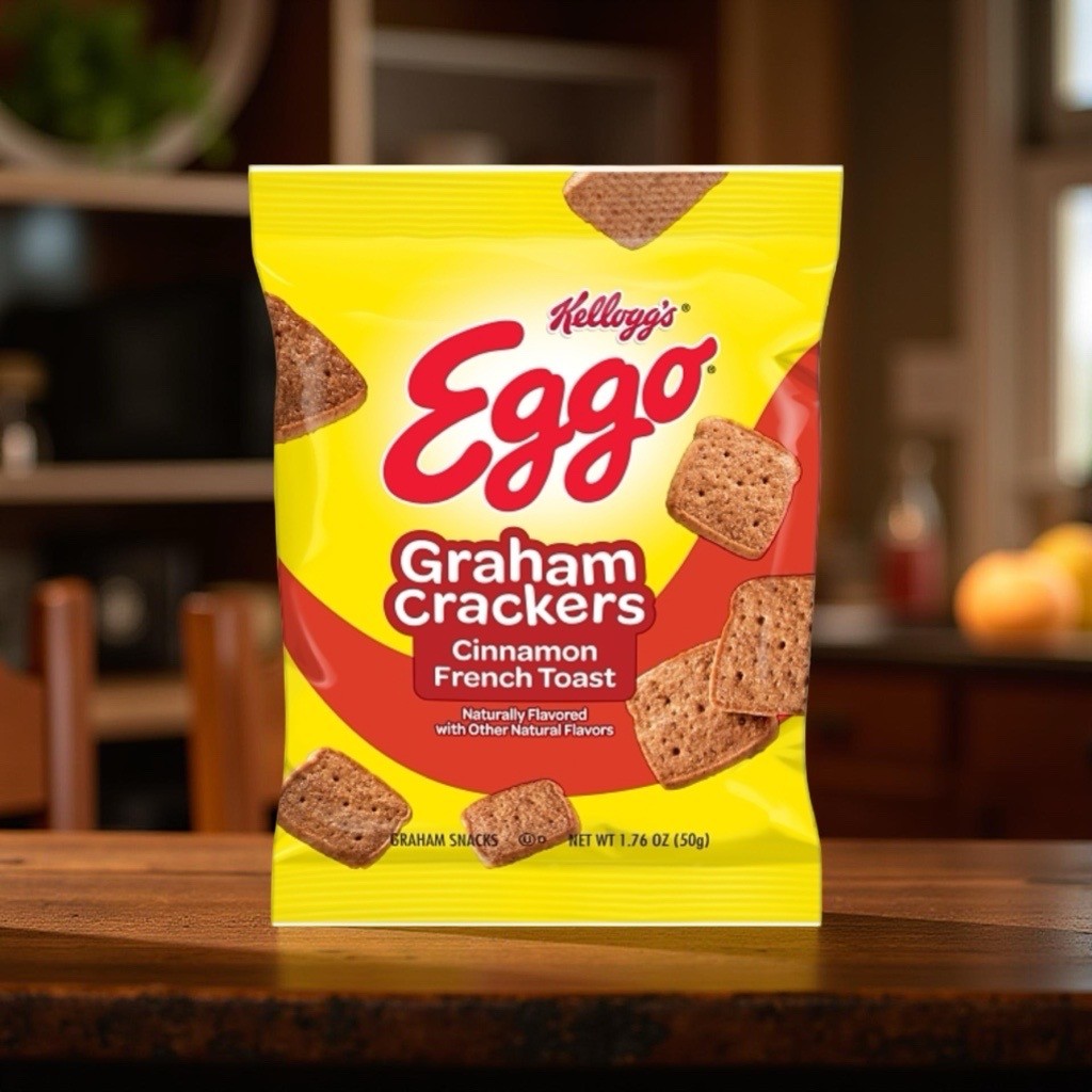 Eggo French Toast Graham Crackers, School Approved Smart Snacks, Cinnamon Flavor