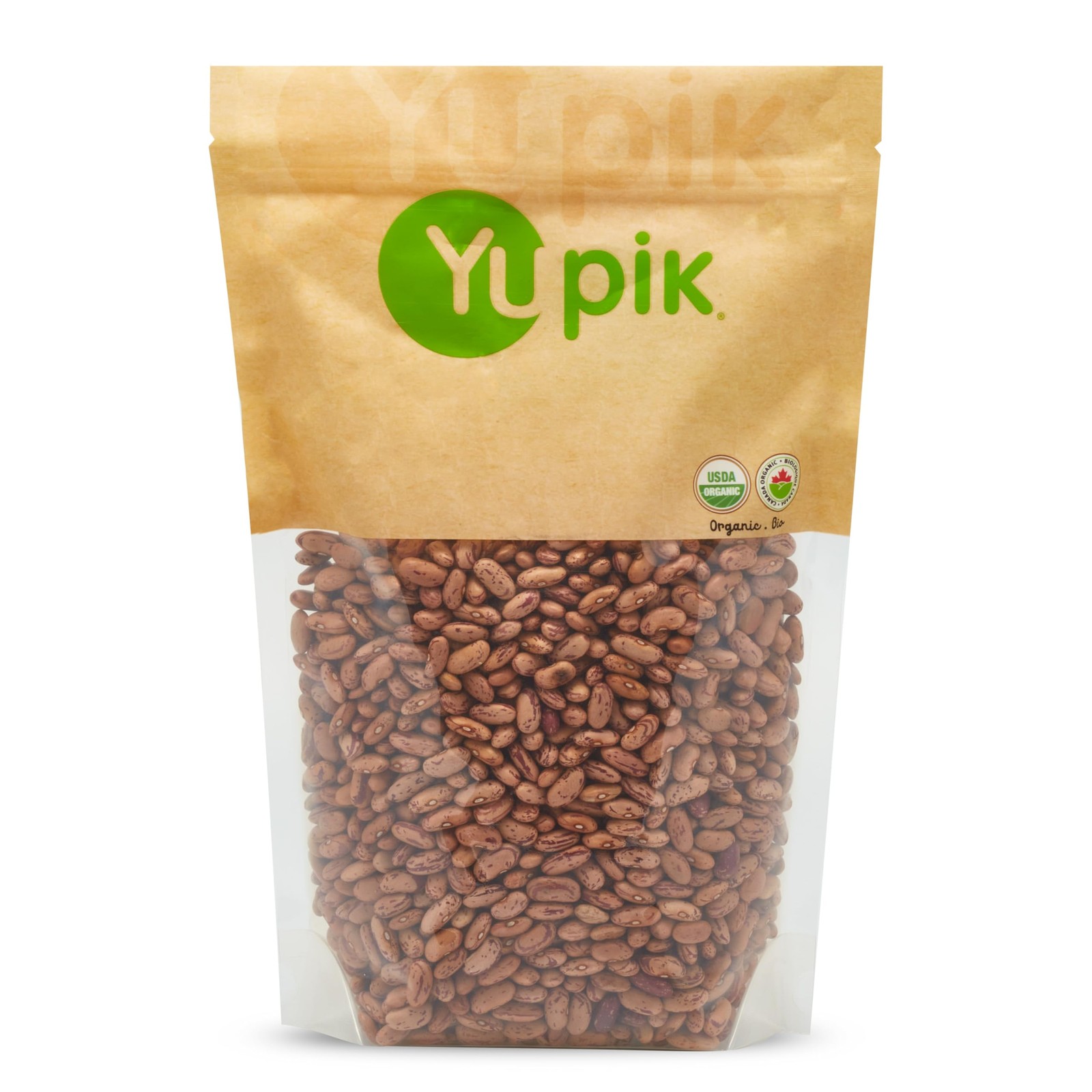 Yupik Organic Pinto Beans, 2.2 lb (35.3 oz), Non-GMO, 35.2 Ounce (Pack of 1)