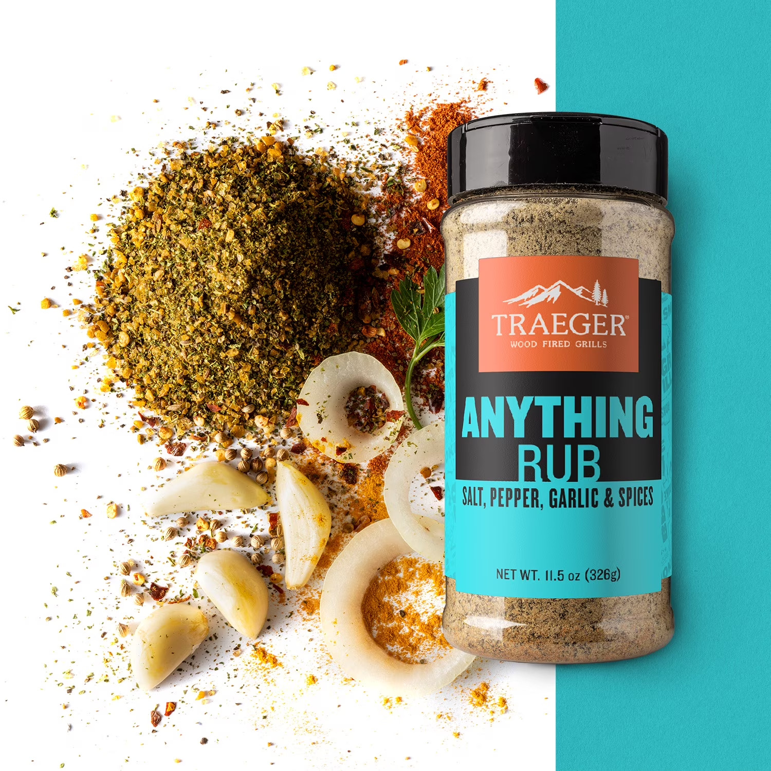 Traeger Pellet Grills Anything Rub, Mixed Spices & Seasonings, 12.5 oz