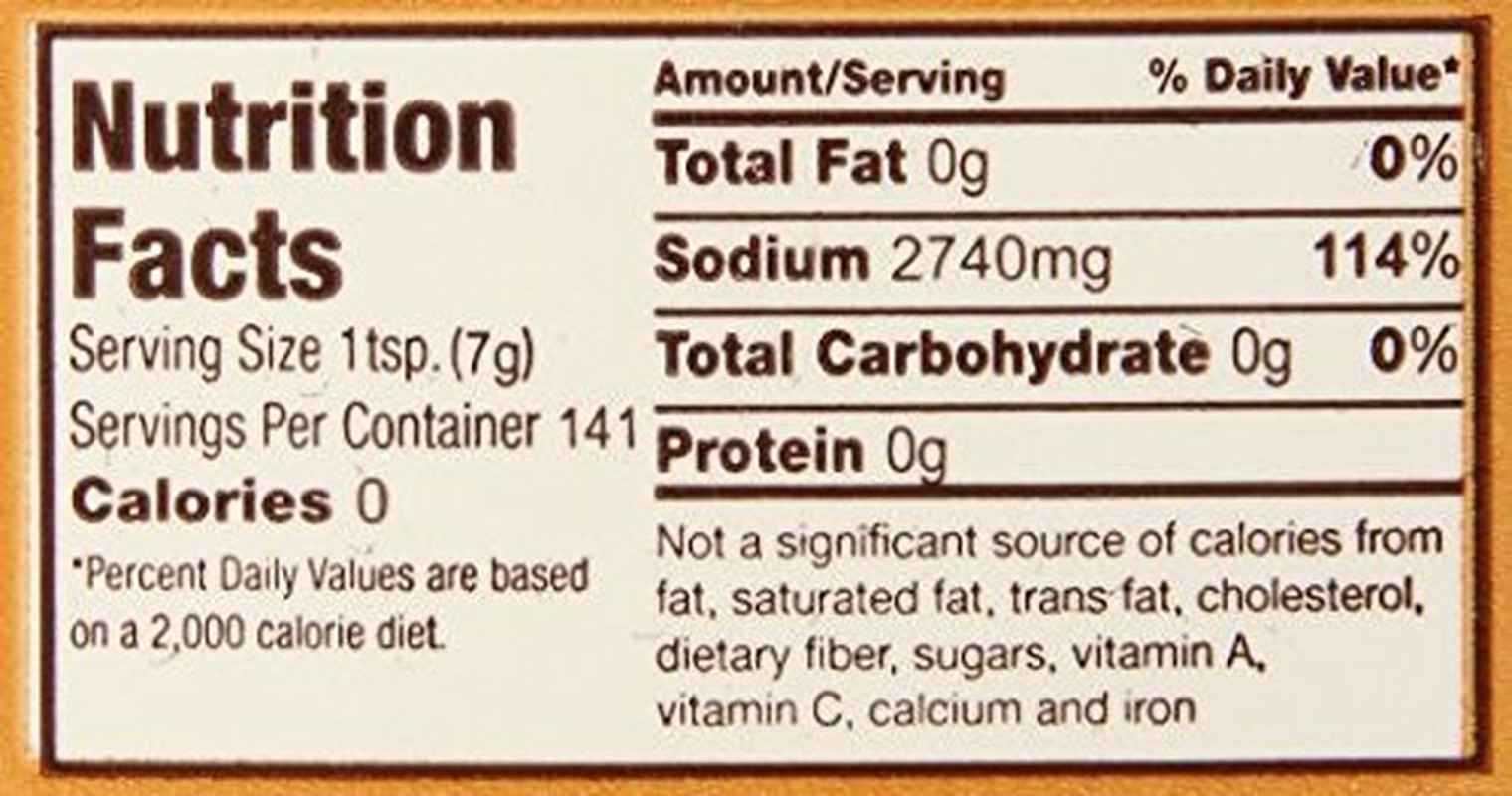 Gold Medal Prod. 2045 Flavacol Seasoning Popcorn Salt 35Oz.