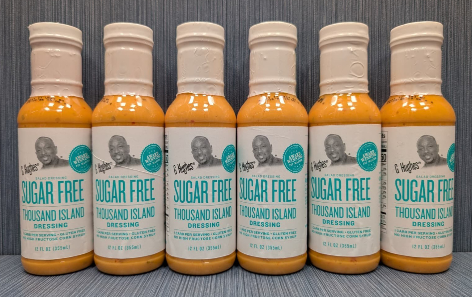 G Hughes Dressing Sugar-Free Thousand Island 12oz Pack of 6