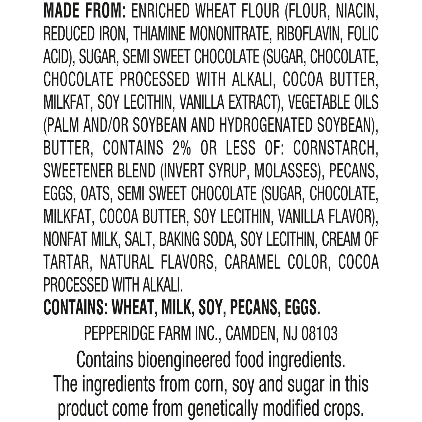 ⭐ Pepperidge Farm Holiday Classic Cookie Collection 13.25 oz – 9 Varieties – Lim