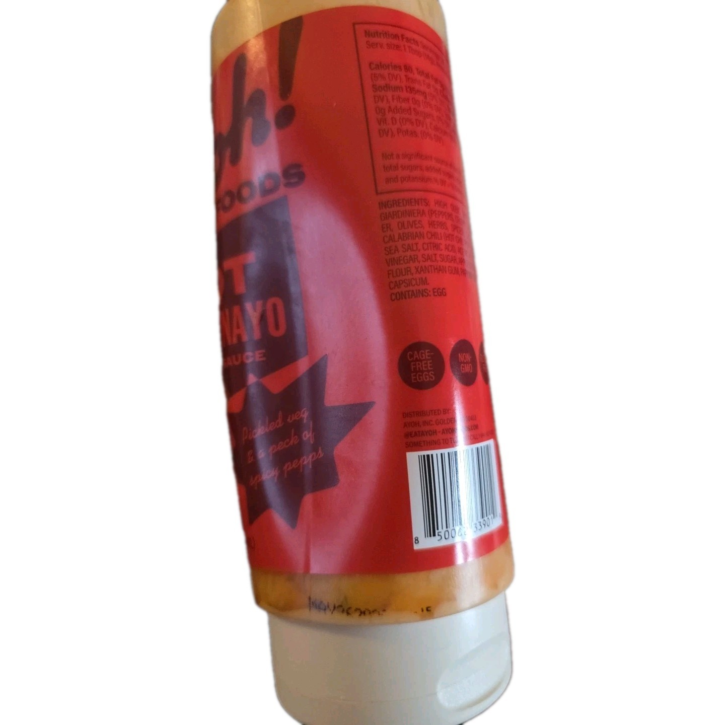 Ayoh Foods Sauce Sando Giardinayo 12 ounce Exp 5/26 Brand New