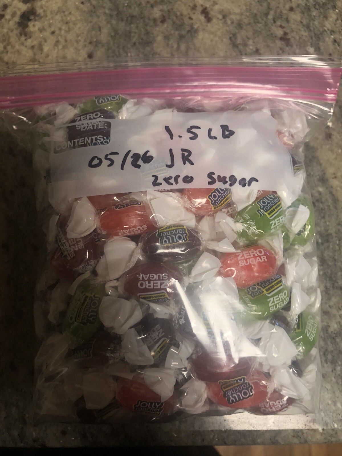 JOLLY RANCHER ZERO SUGAR Hard Candy Assorted Flavors Bulk Originals Sugar Free