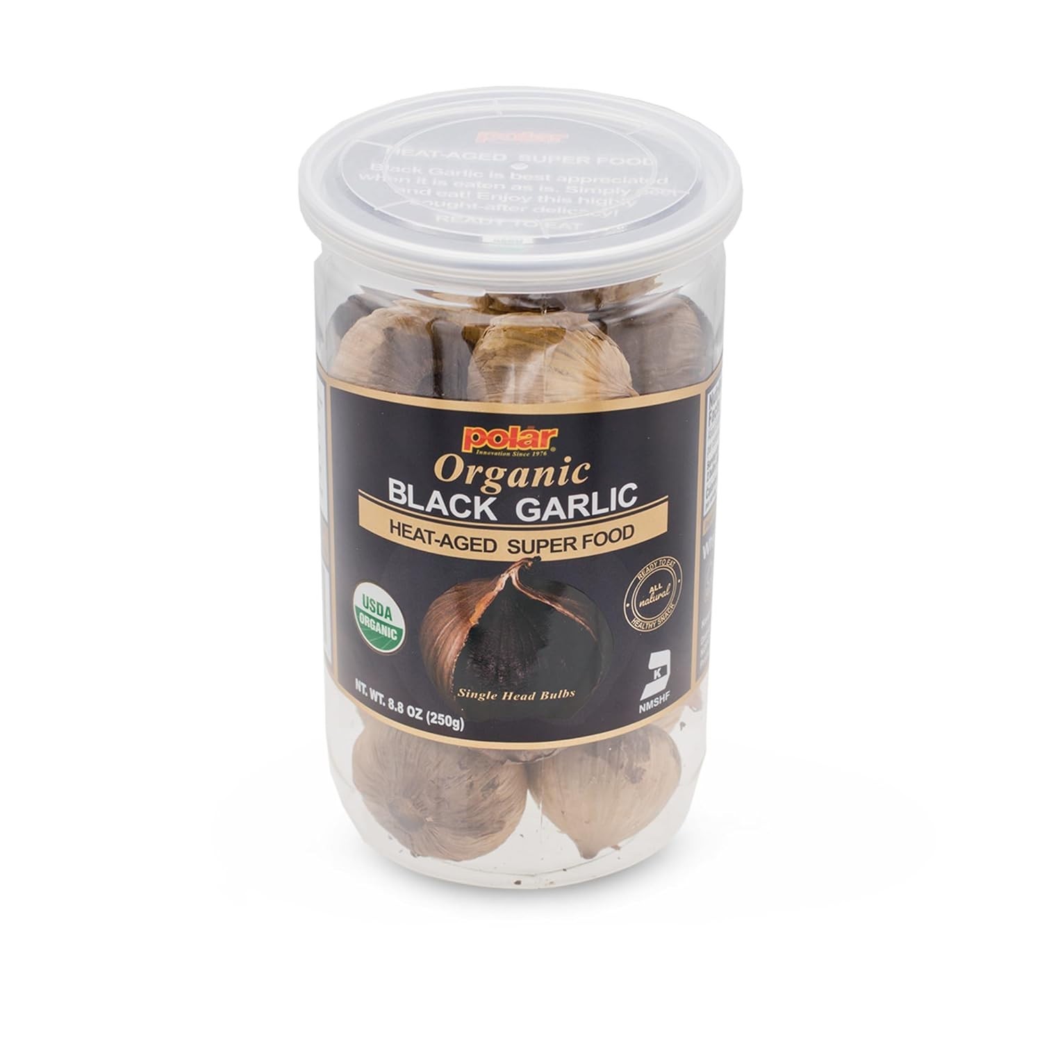 Ready-to-Eat USDA Organic Black Garlic