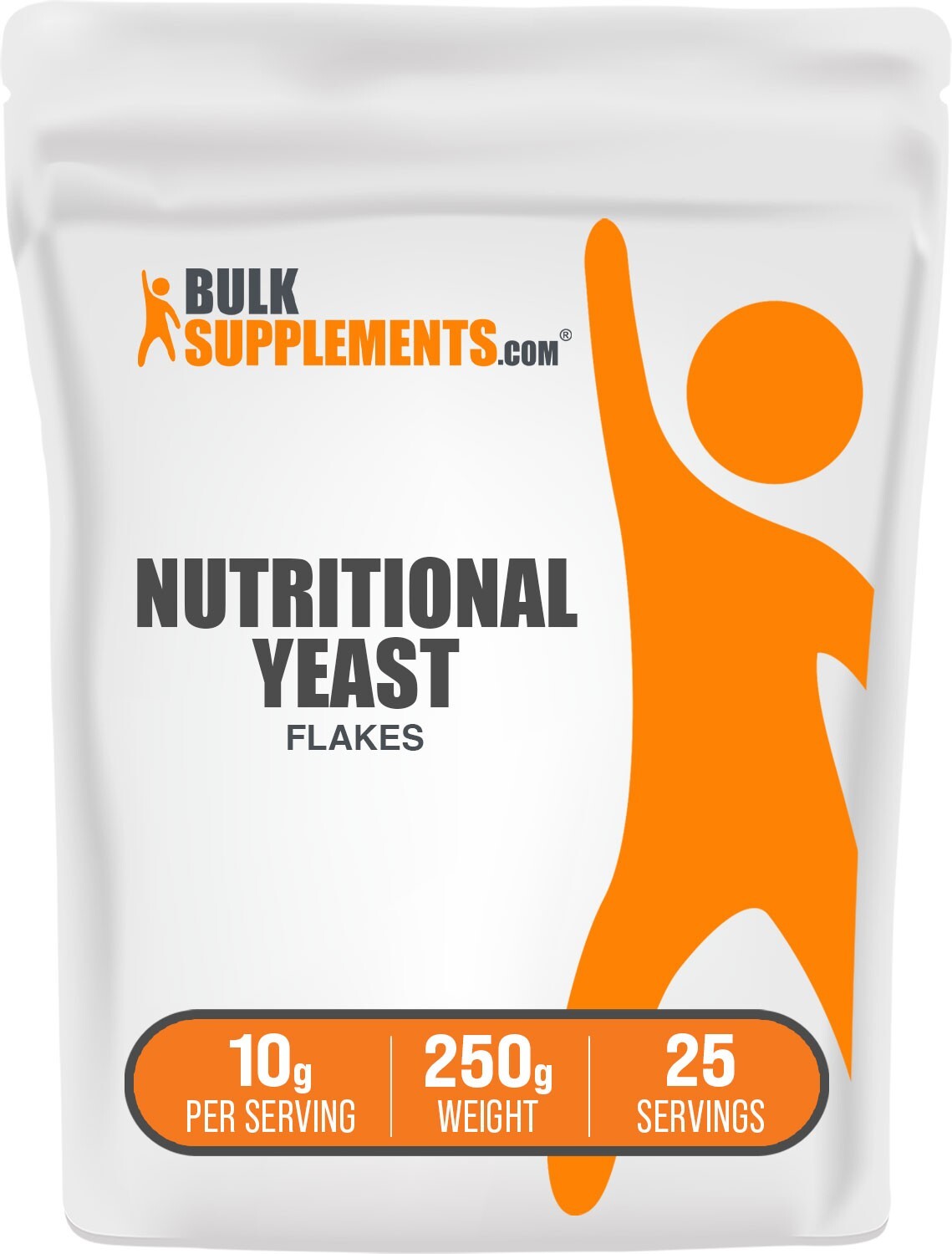 BulkSupplements Nutritional Yeast Flakes – Vegan, Gluten Free