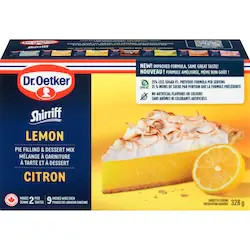 Dr. Oetker Shirriff Lemon Pie Filling & Dessert Mix 328 g. / 11.6 oz. x 3