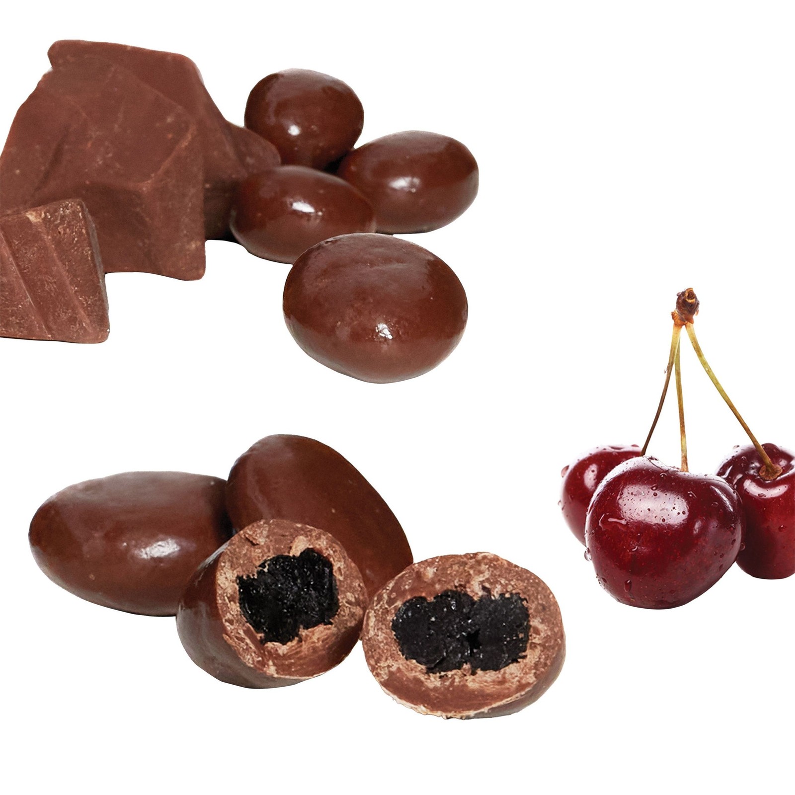 Edward Marc Milk Chocolate Michigan Cherries, 20 oz