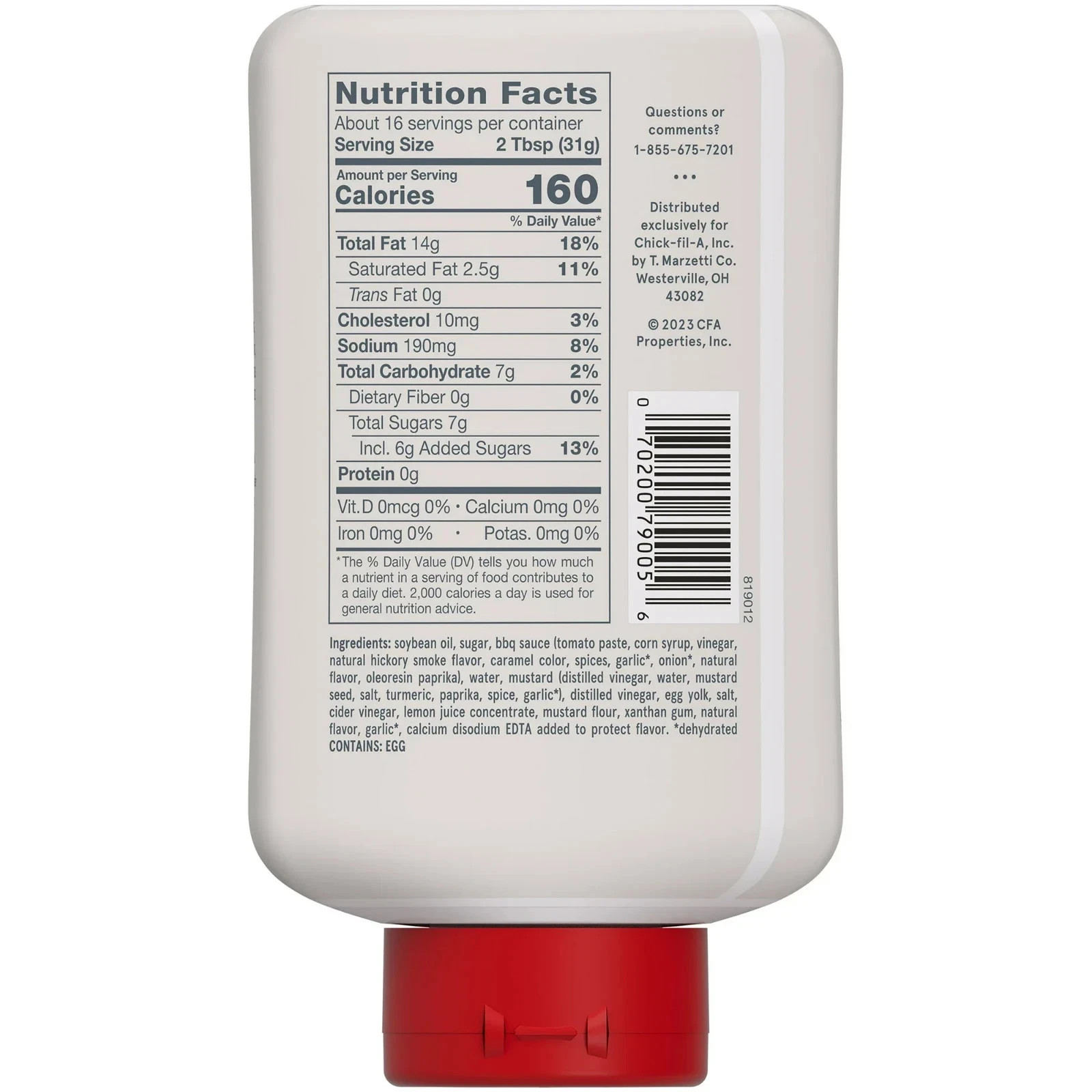 Chick-fil-A Dipping Sauce, 16 fl oz Squeeze Bottle (2 pack) FREE SHIPPING