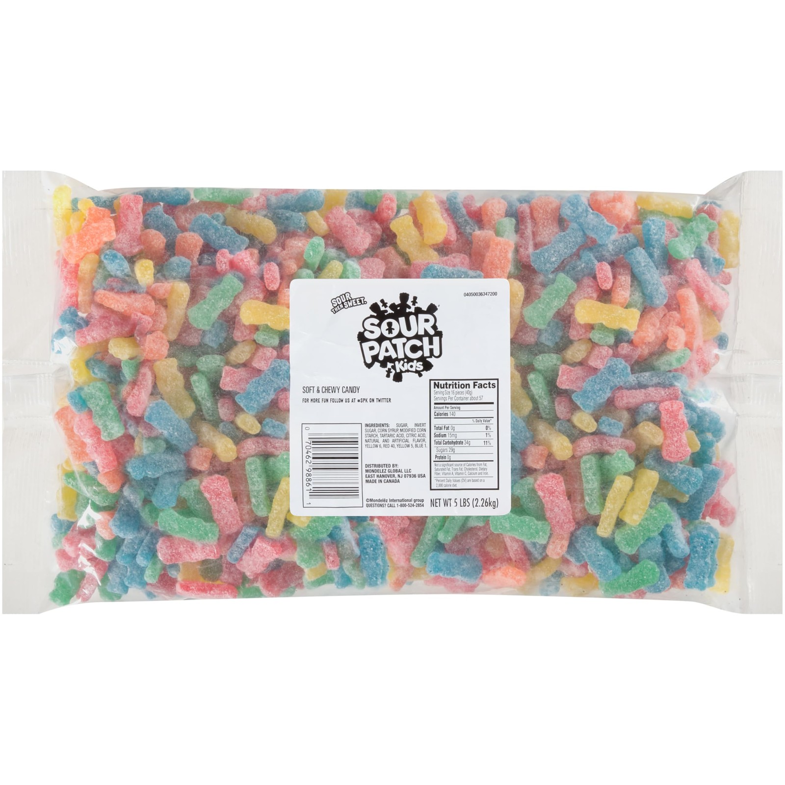 Soft Chewy Candy Bulk 5 lb Sour Sweet Treats for Parties Snacks