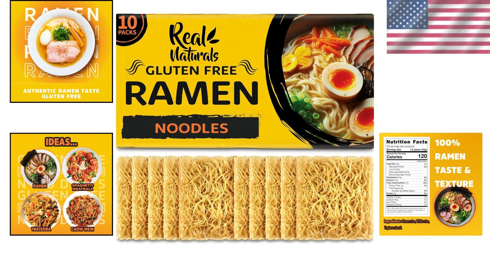 Japanese Brown Rice Noodles – Gluten Free