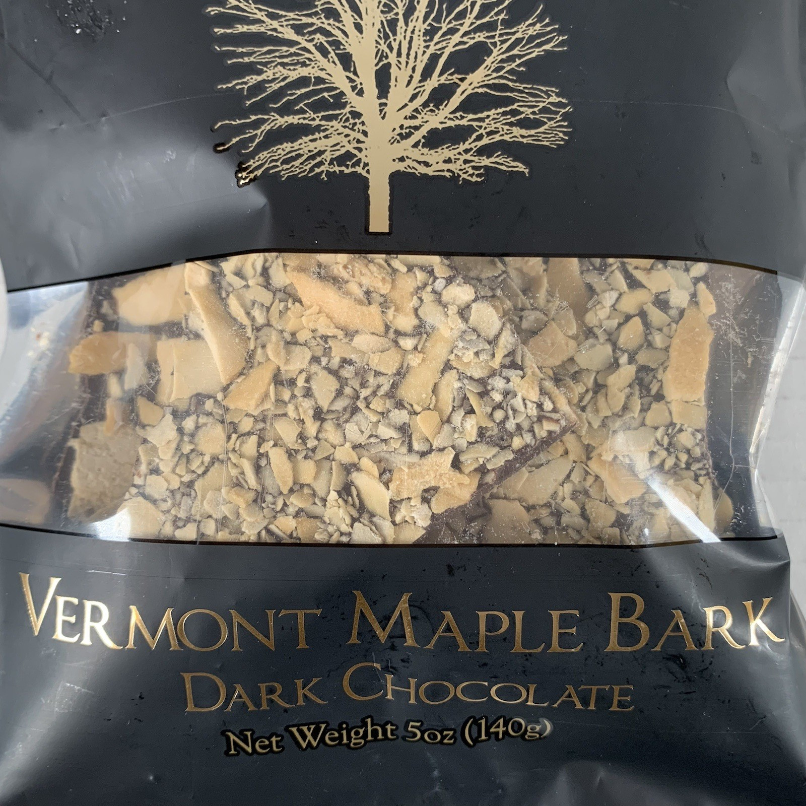VERMONT Maple Bark Dark Chocolate with Maple Candy – 5 Oz (140g) BB 11/2026
