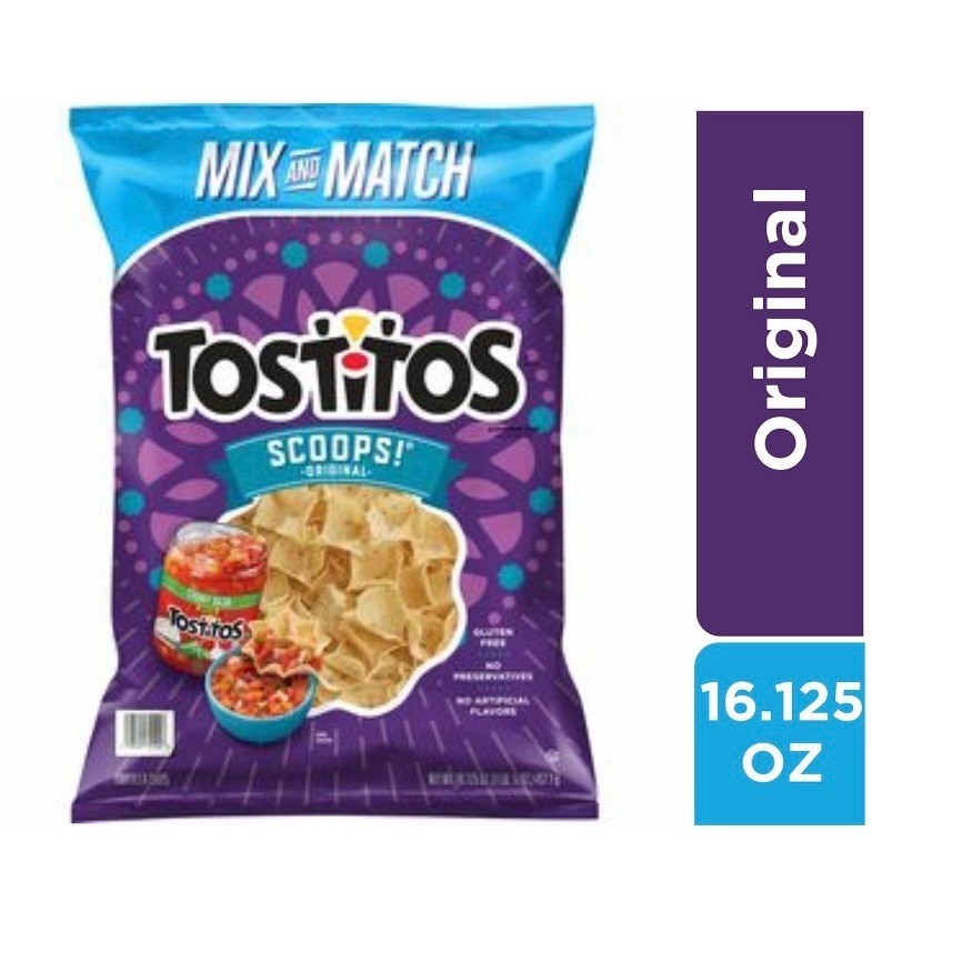 Tostitos Scoops! Original Tortilla Chips 16.125 oz.