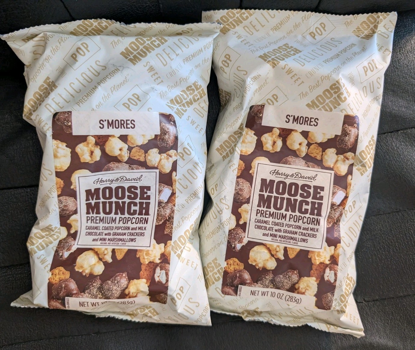 Moose Munch S’mores 2 PK 10 Oz 12/26 Premium Popcorn Harry & David Smores