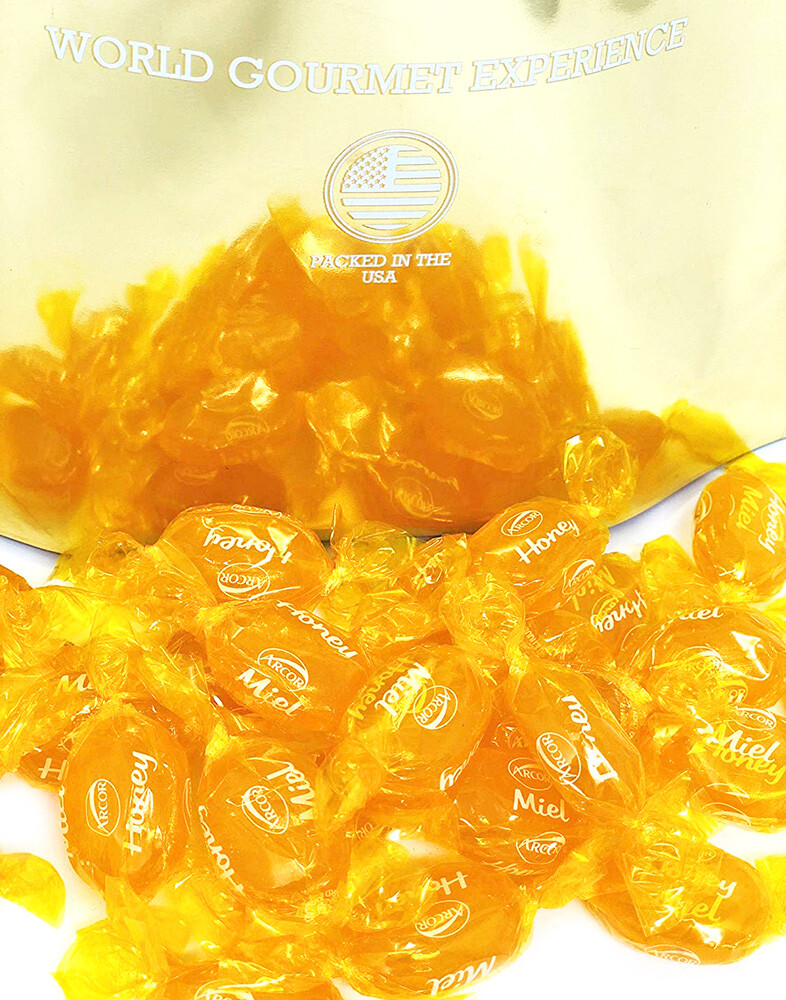 SweetGourmet Arcor Honey Filled Hard Candy – 5 Pounds FREE SHIPPING!