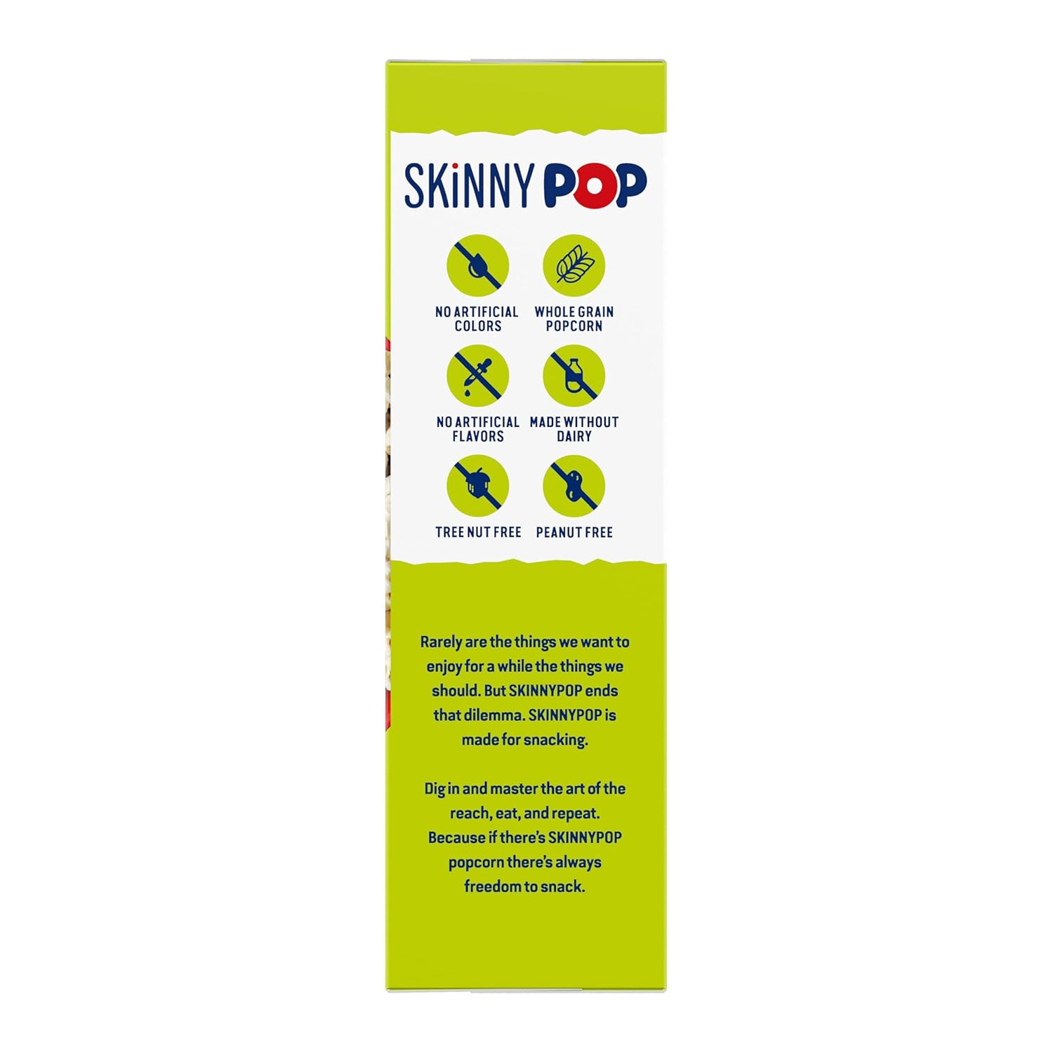 Skinnypop Popcorn, Sea Salt Microwave, 2.8Oz, 12 Boxes (3 Bags per Box)