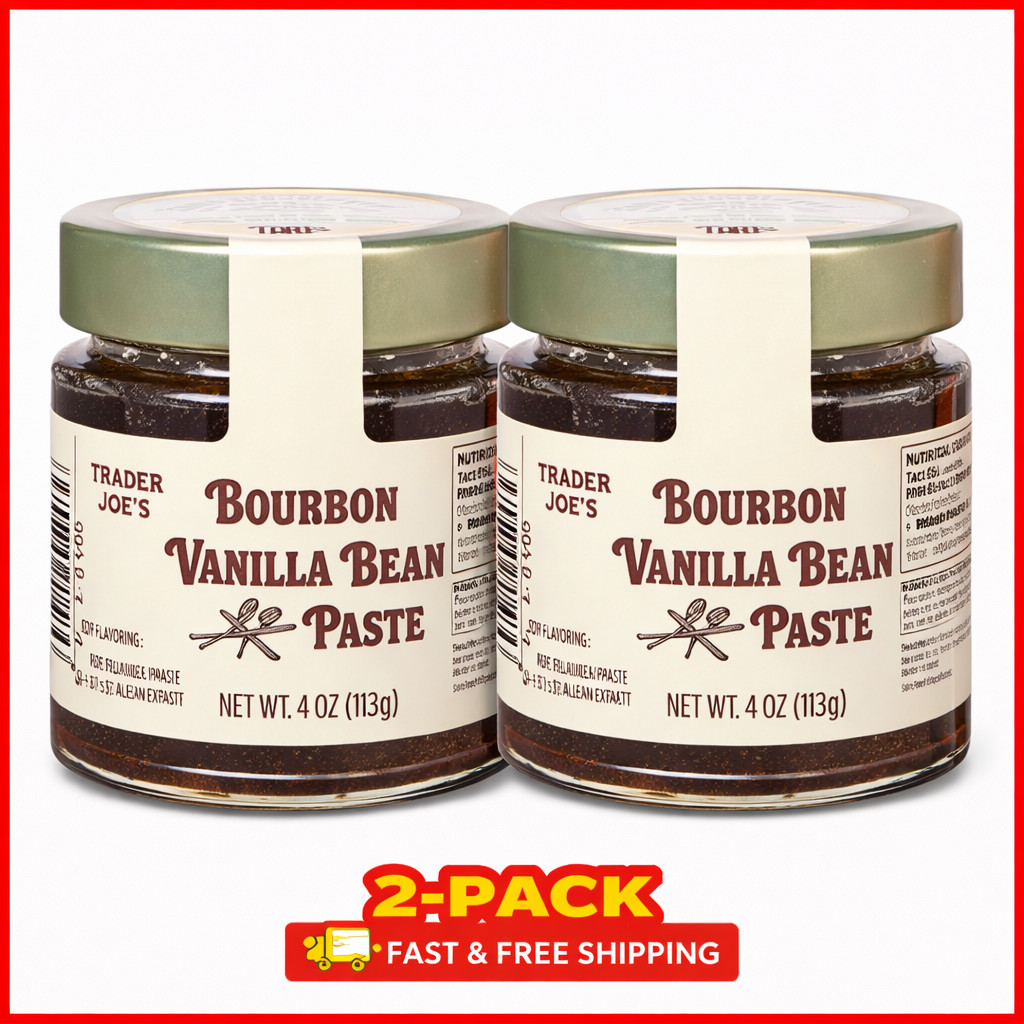 2-Pack Trader Joe’s Bourbon Vanilla Bean Paste