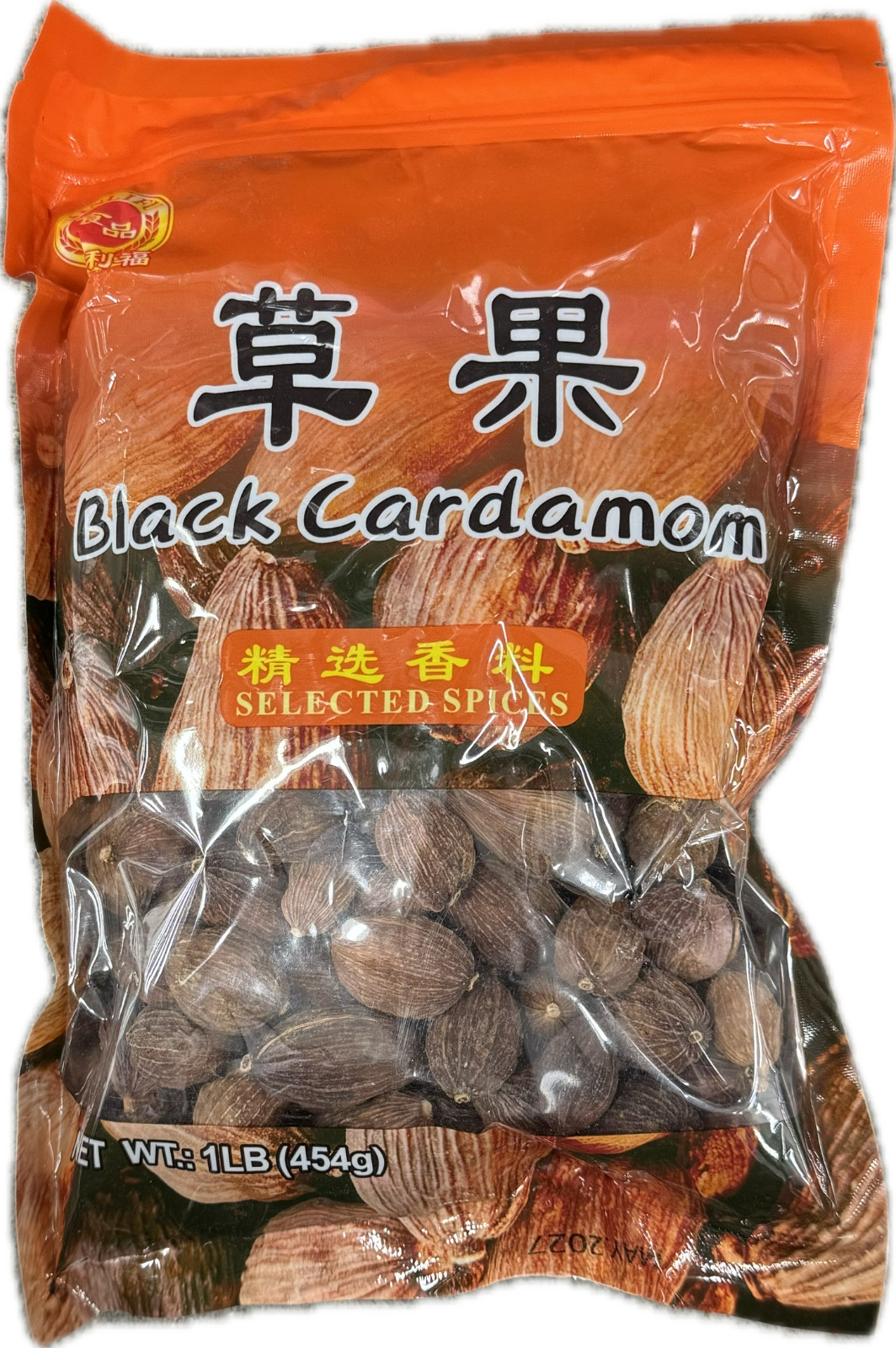Jinlifu Black Cardamom Bluk 1lb (454g) – Whole Pods