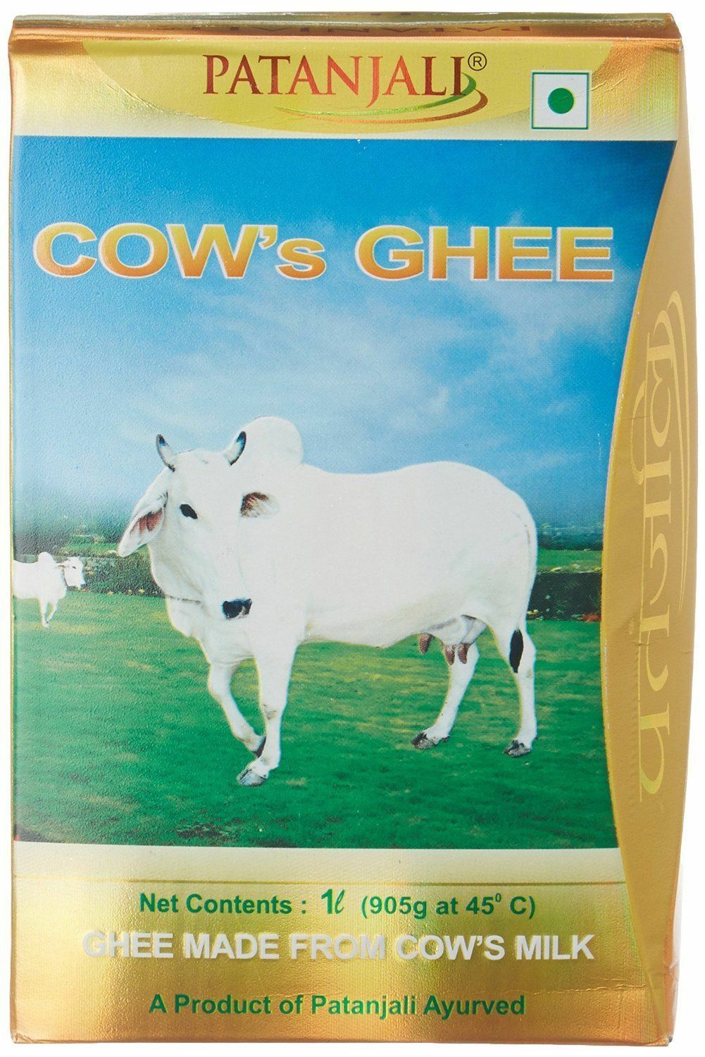 Patanjali Cow’s Desi Ghee 100% Pure By Baba Ramdev’s Patanjali Ayurved NY SHIPPG