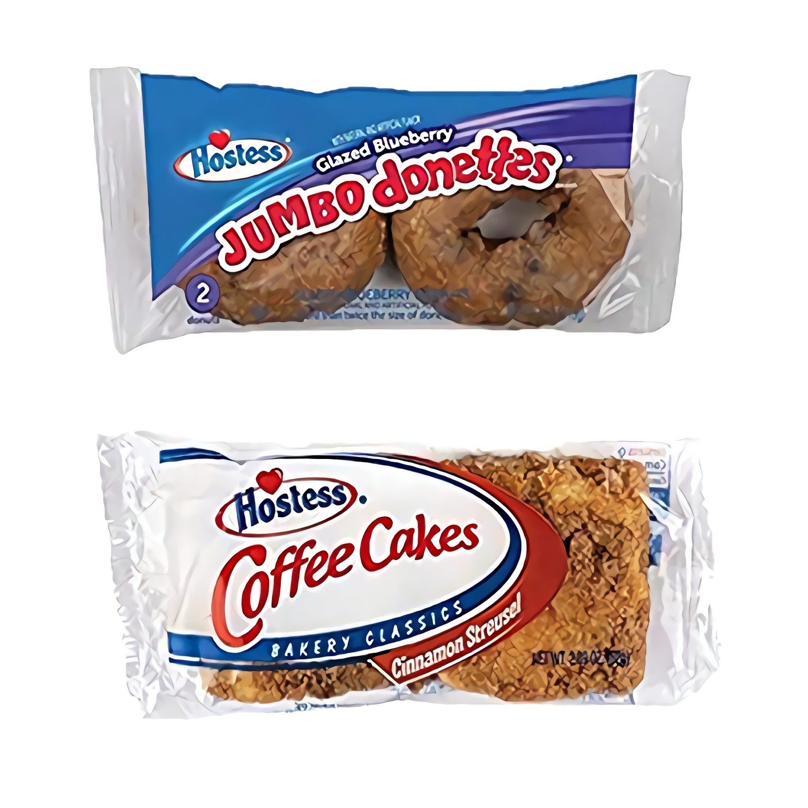 Hostess Variety Pack | Honey Buns, Coffee Cake, Donettes, Cakes, and Danish | 12