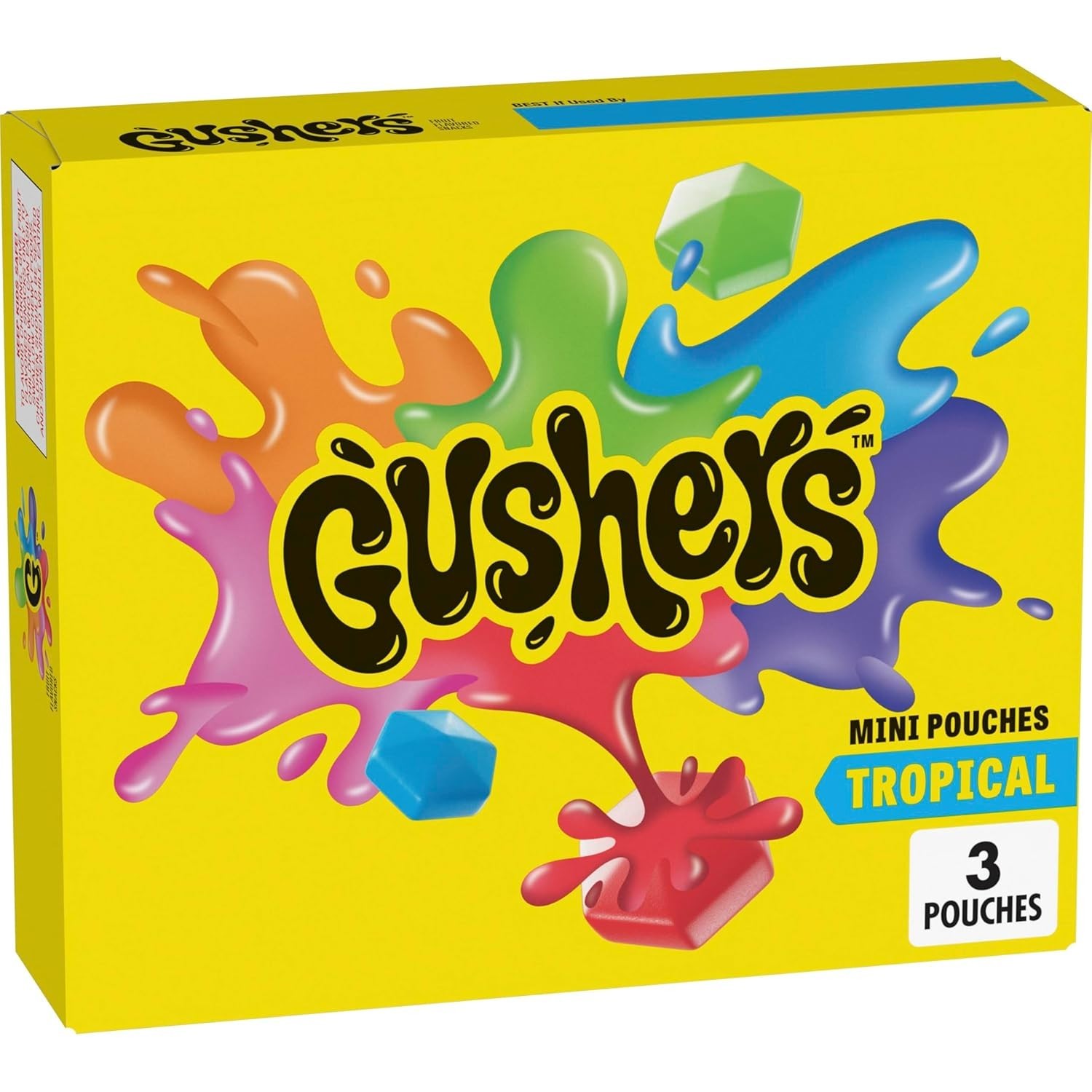 Delicious Tropical Fruit Snack Pouches – Perfect for Kids and Family Sharing