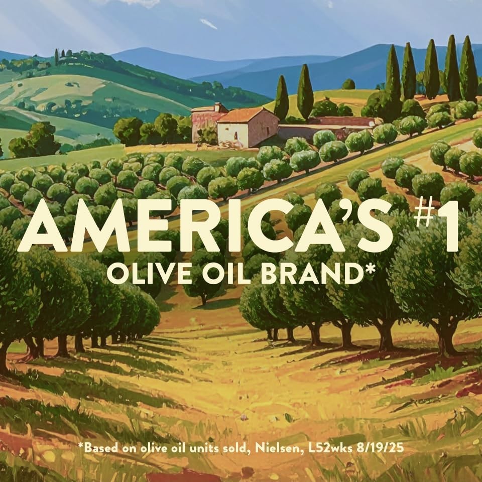 Pompeian Robust Organic Extra Virgin Olive Oil Spray – No 5 Fl Oz (Pack of 3)