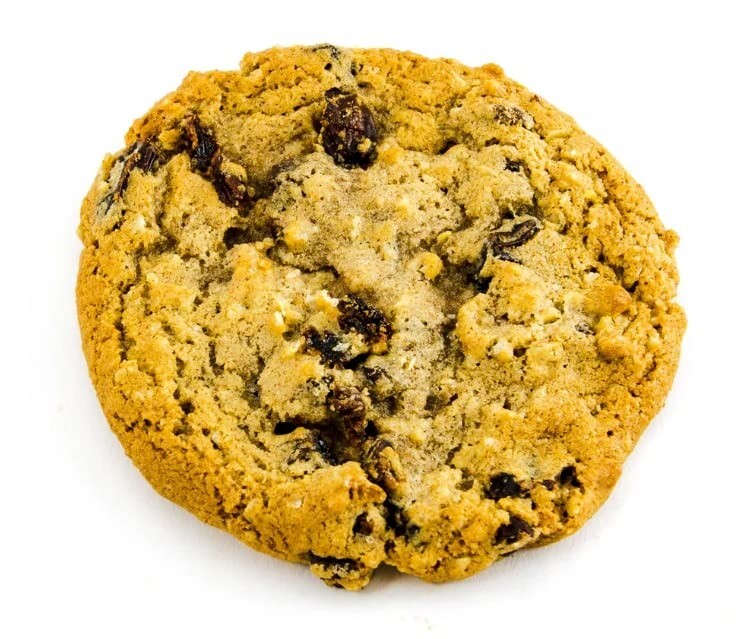 Jumbo Oatmeal Raisin Cookies Individually Wrapped Pack Of 12