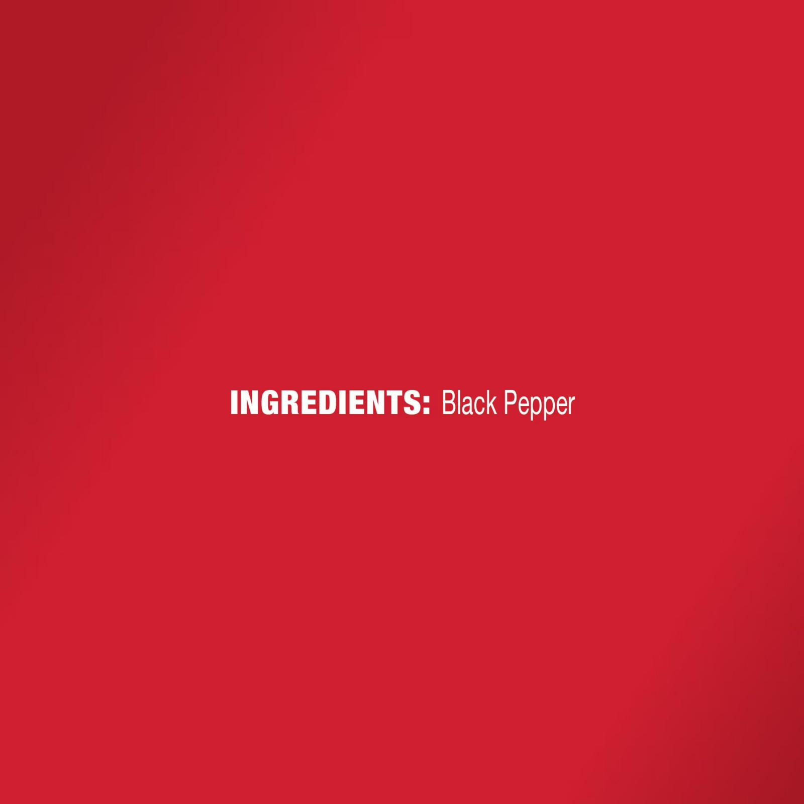 McCormick Pure Ground Black Pepper, 6.0 oz Can