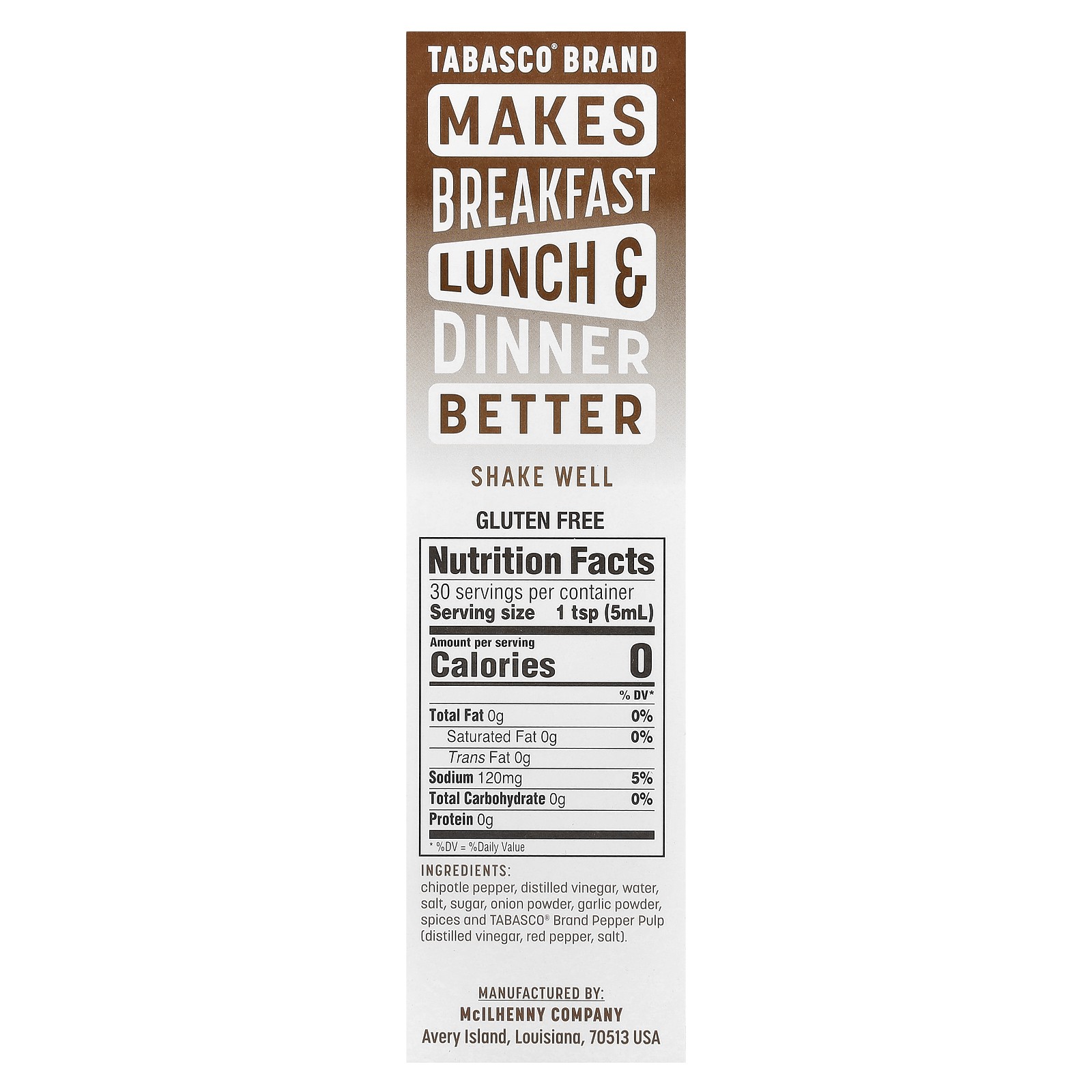 Pepper Sauce, Chipotle, 5 fl oz (148 ml)