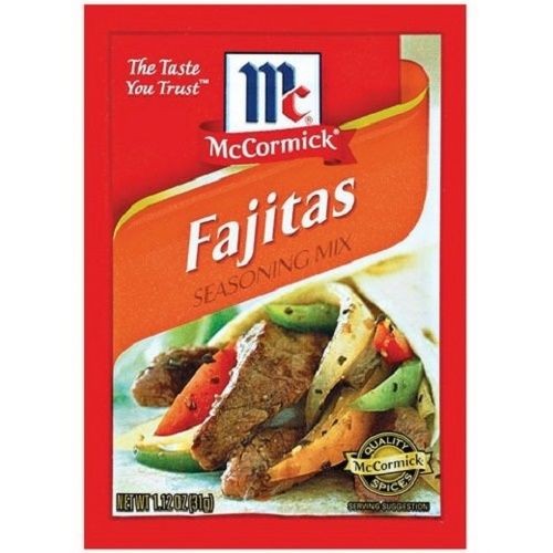 McCormick Fajita Seasoning Mix 3 Packet Pack