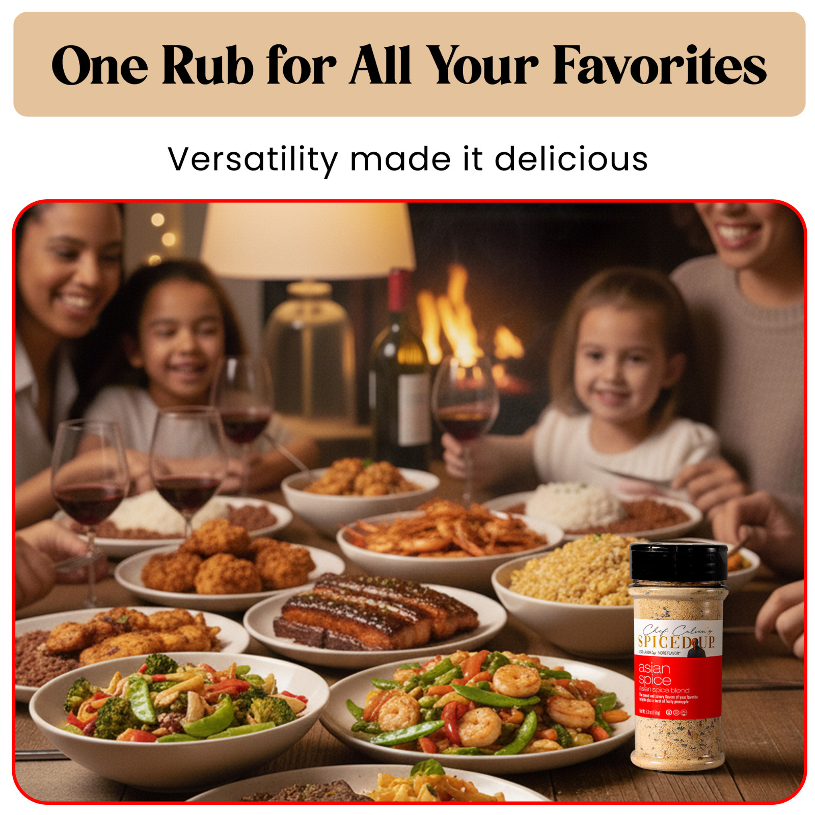 Secret Sauce & Asian Spice Seasoning | Kosher Cooking & Grilling Blend