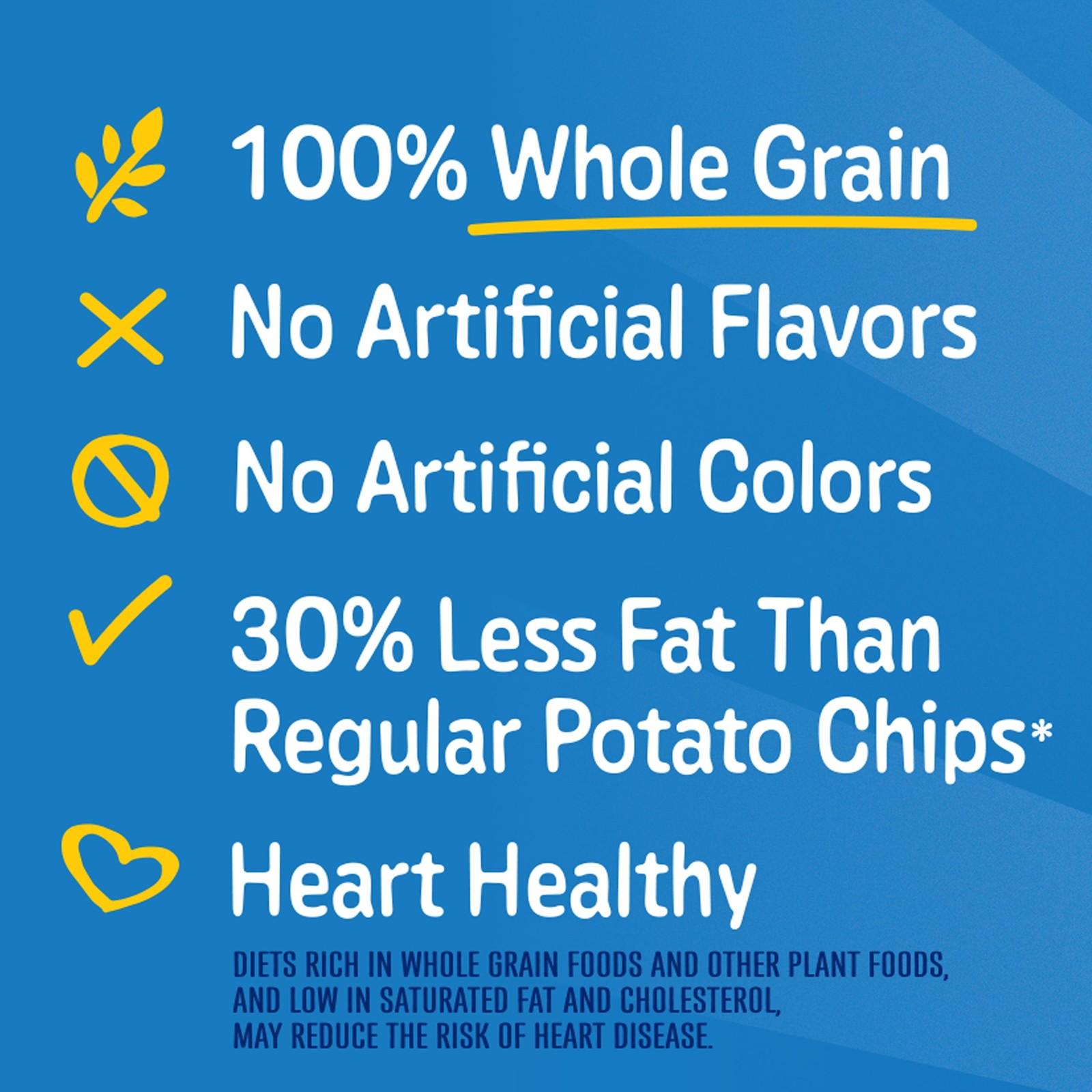 Unchips 100% Whole Grain Original Snack Chips Bag, 7 Oz?