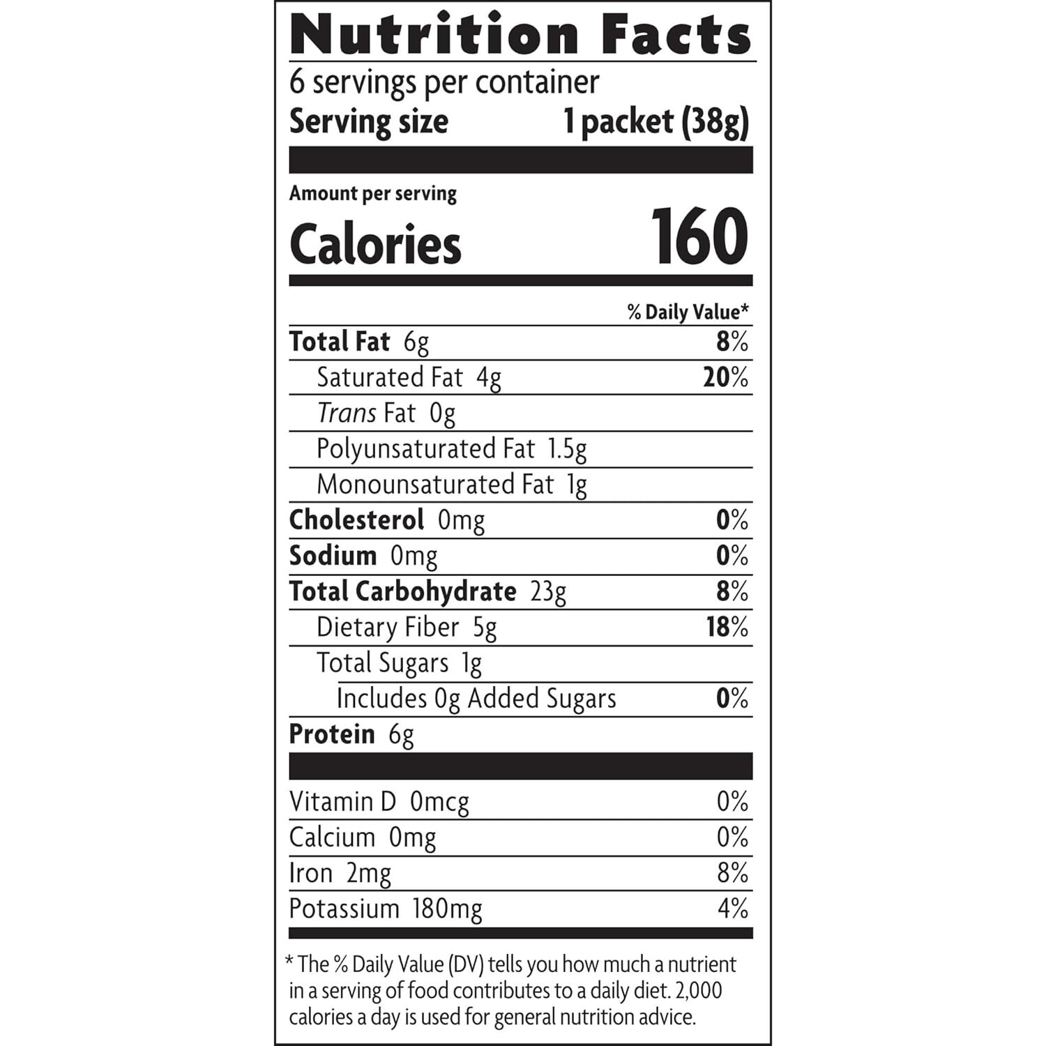 Nutritious & Tasty Creamy Coconut Oatmeal – 6 Pack, 35g Whole Grains, High Fiber