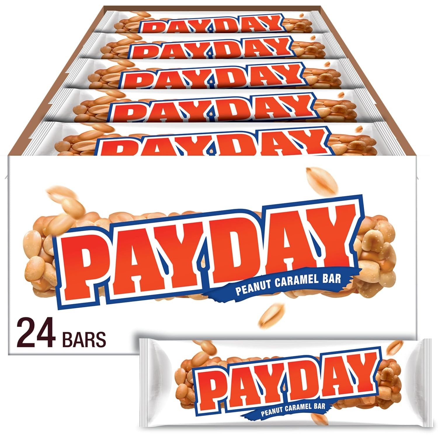 Delicious Peanut Caramel Candy Bars – 24 Count, Gluten-Free Indulgence