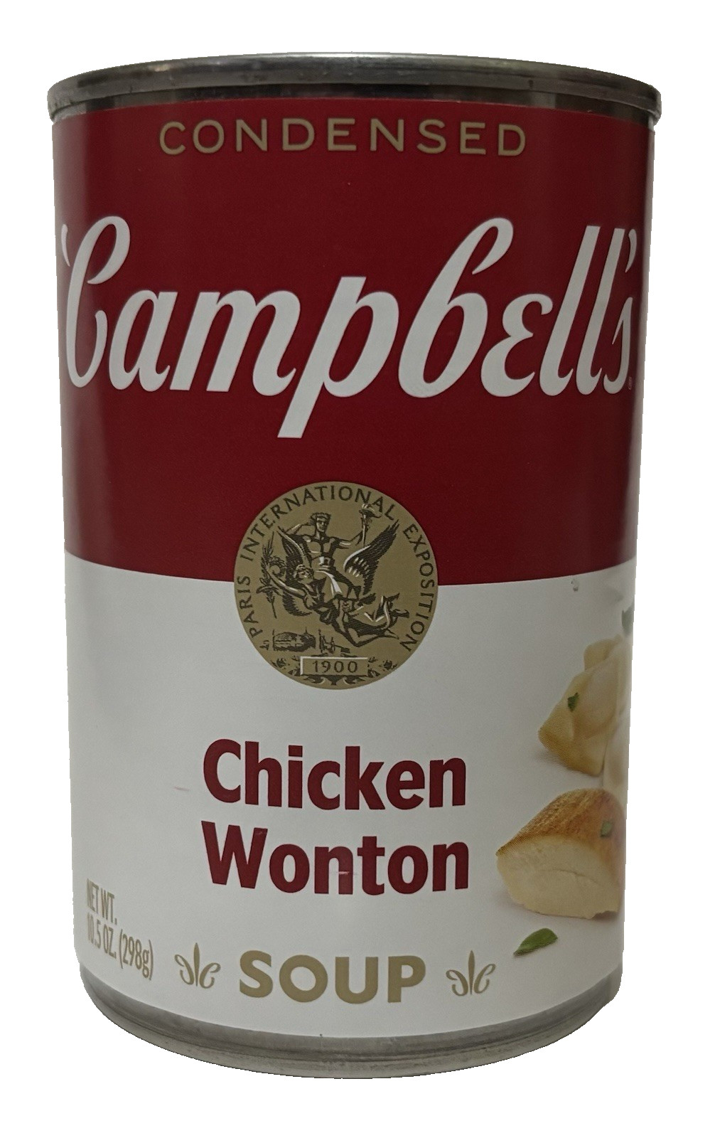 Campells Chicken Wonton Soup Lot of 5 Cans 10.5 oz Exp 5/2027